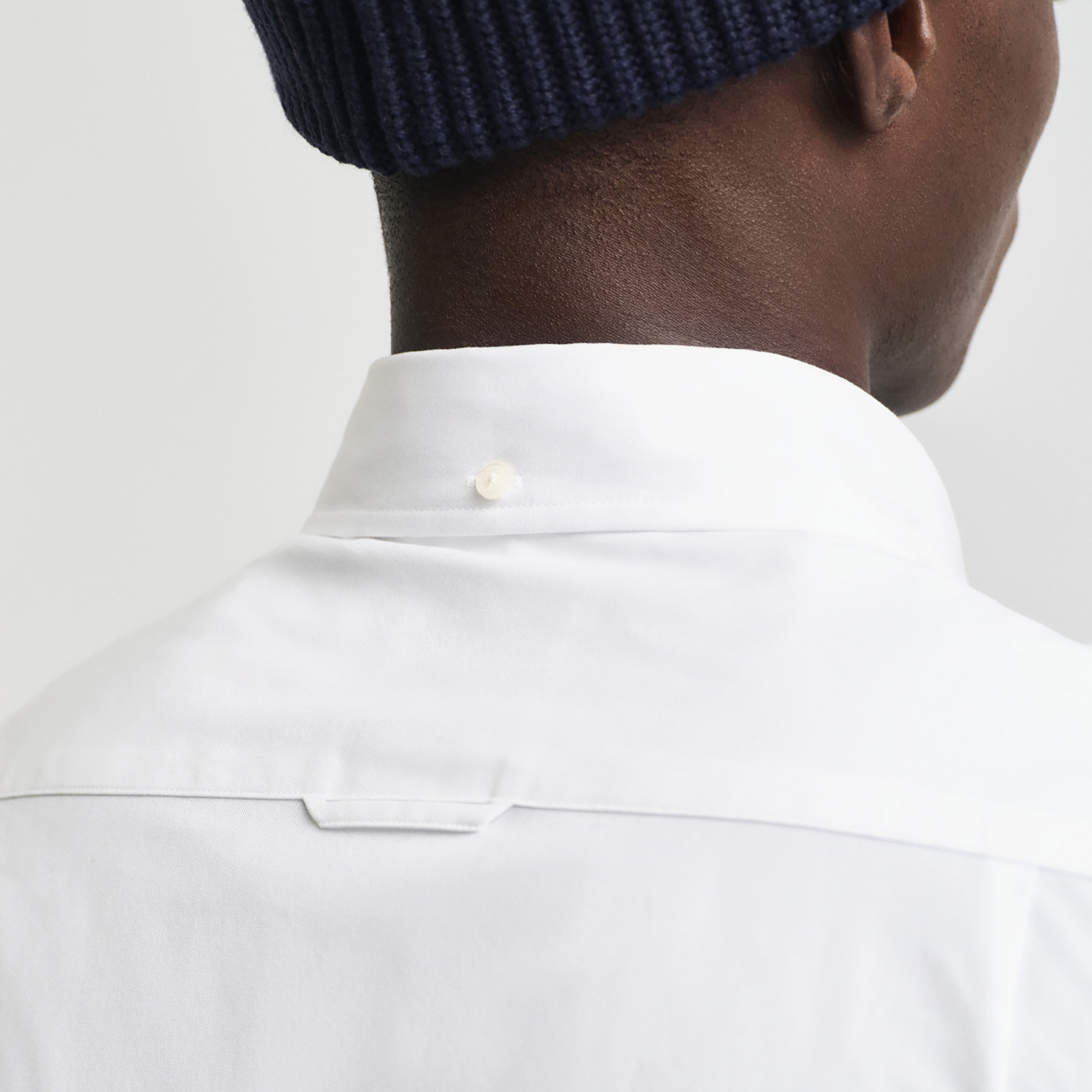 GANT Erkek Beyaz Slim Fit Düğmeli Yaka Oxford Gömlek