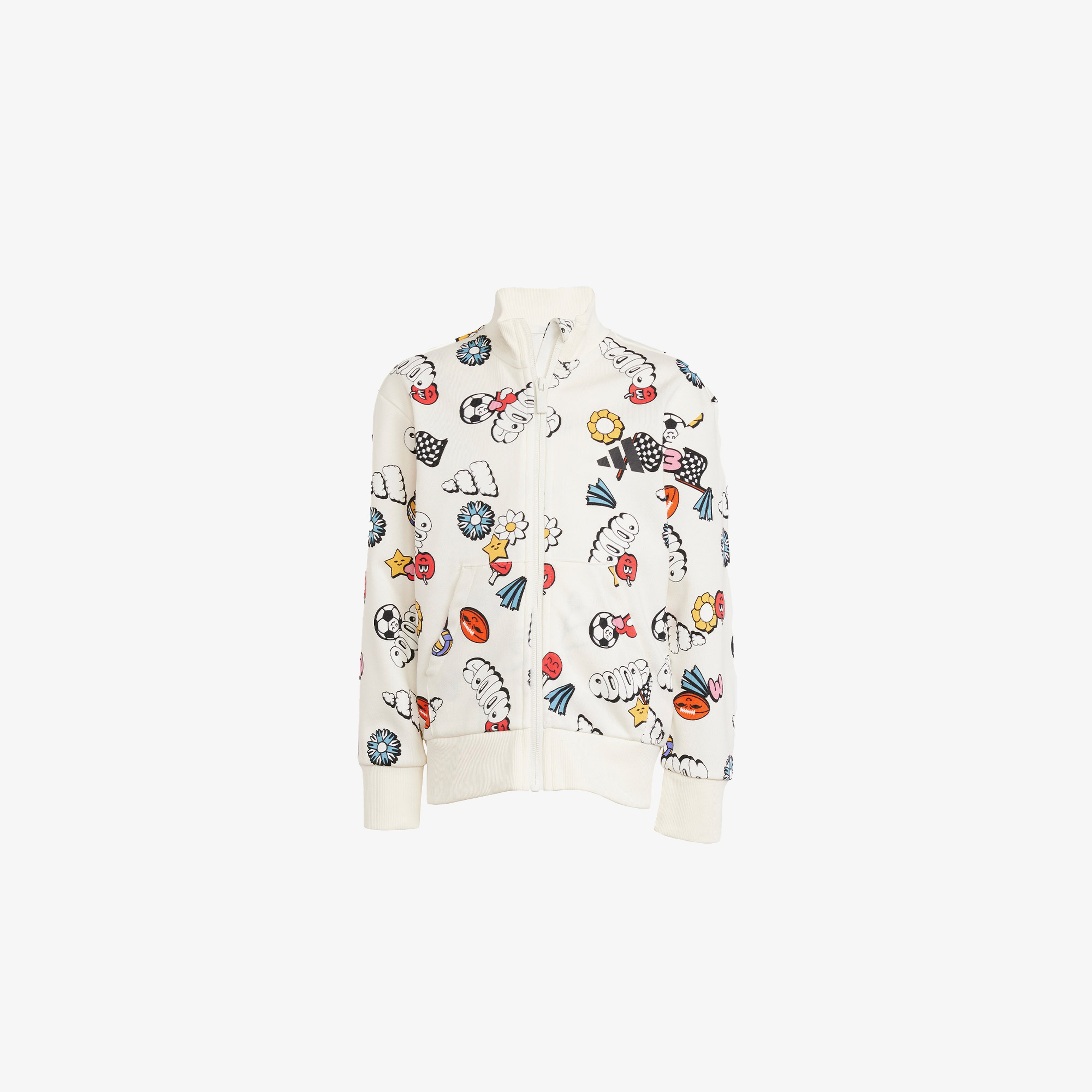 adidas Seasonal Essentials Fun Çocuk Beyaz/Mavi Eşofman Takımı