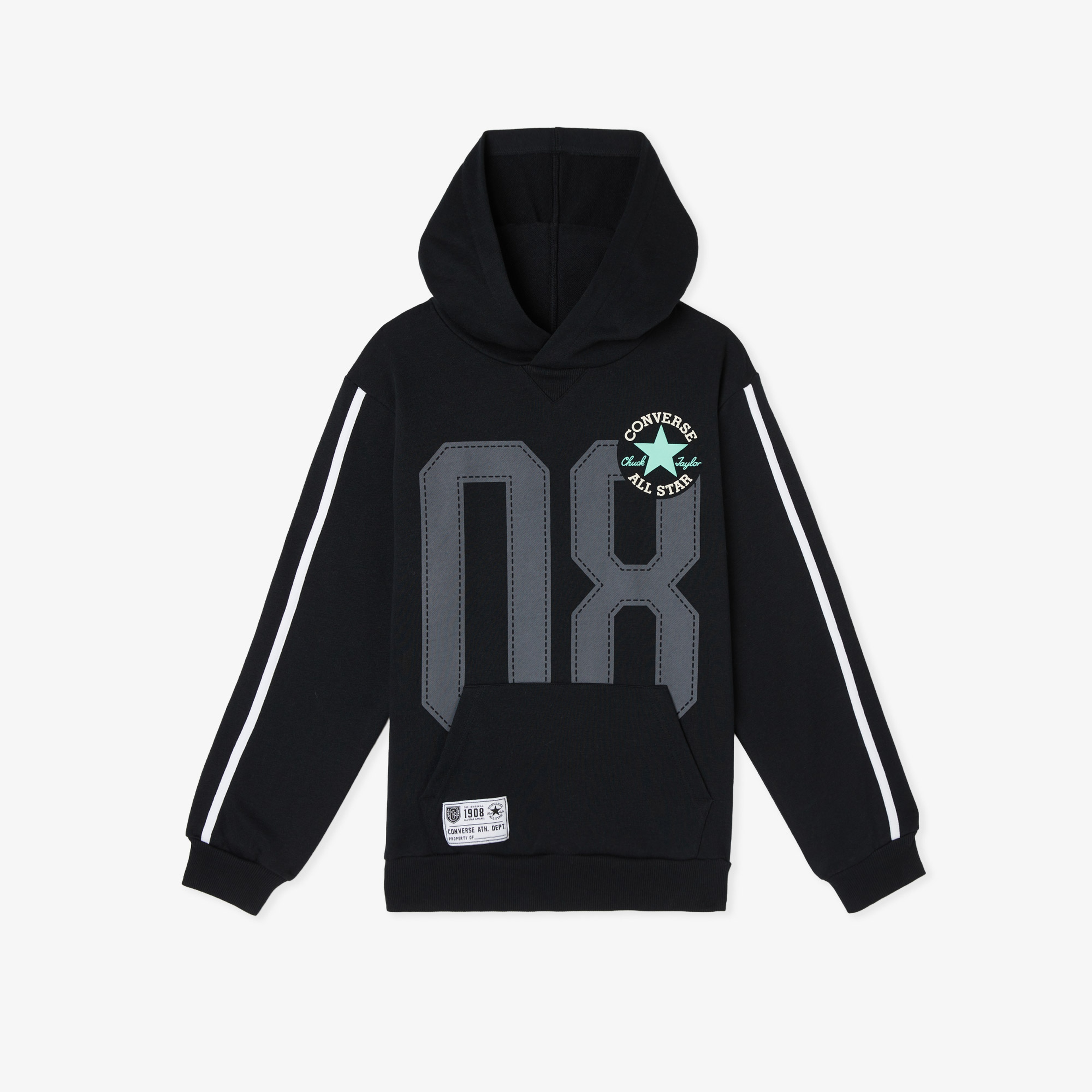 Converse Retro Remix Çocuk Siyah Sweatshirt