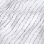 GANT Erkek Beyaz Regular Fit Düğmeli Yaka Çizgili Gömlek