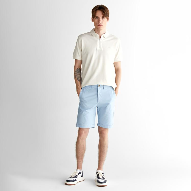 GANT Erkek Krem Regular Fit Logolu Polo