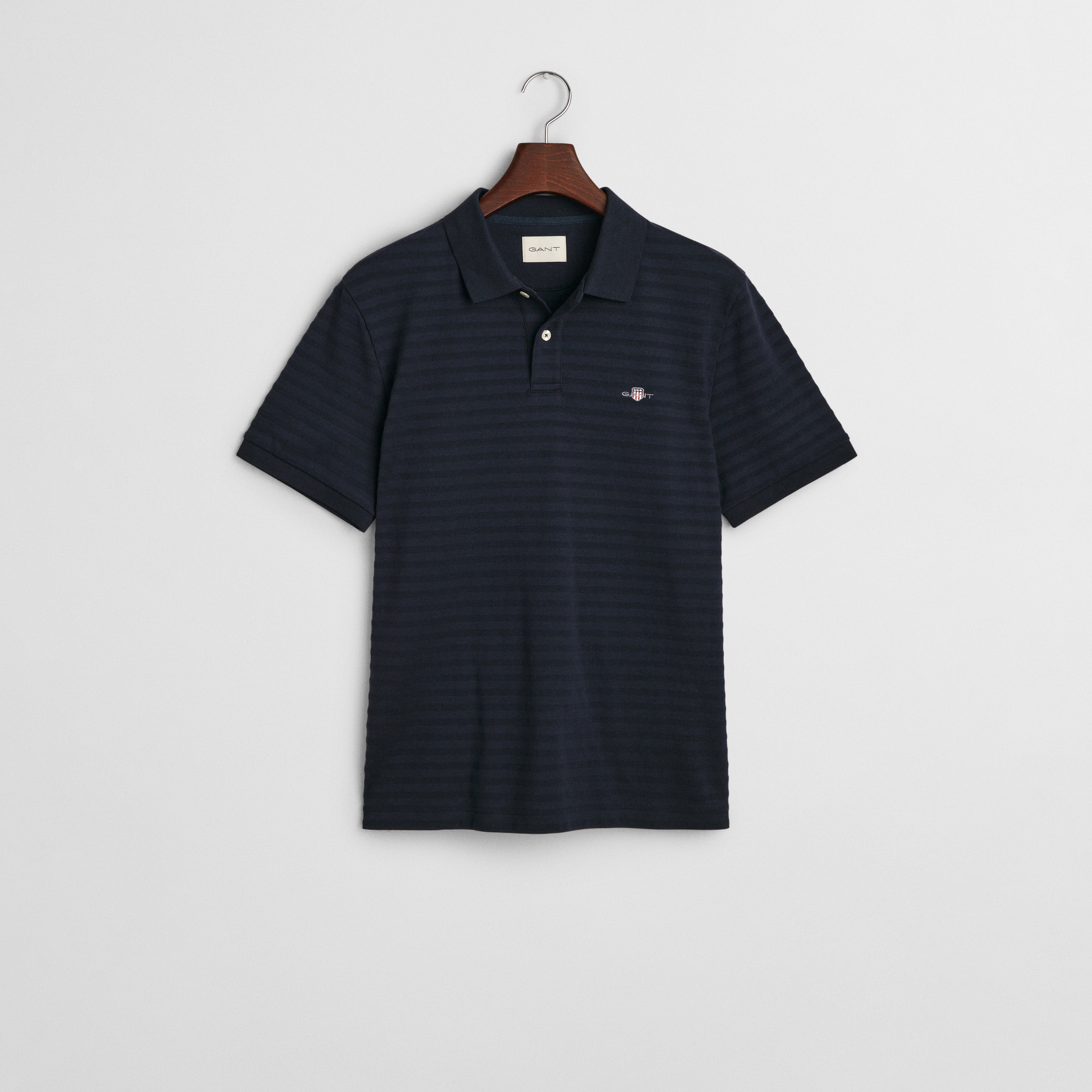 GANT Erkek Lacivert Regular Fit Polo