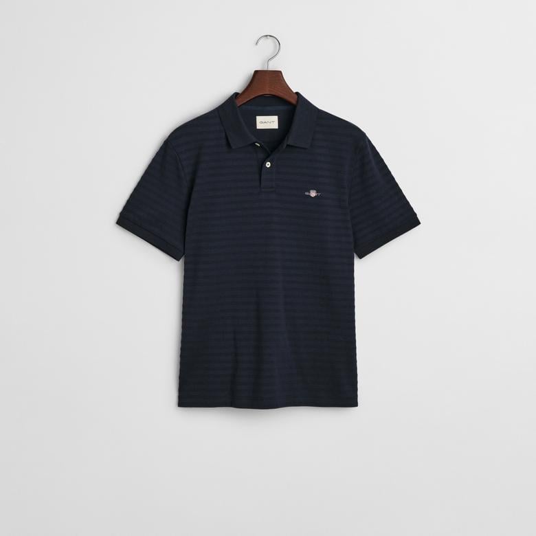 GANT Erkek Lacivert Regular Fit Polo