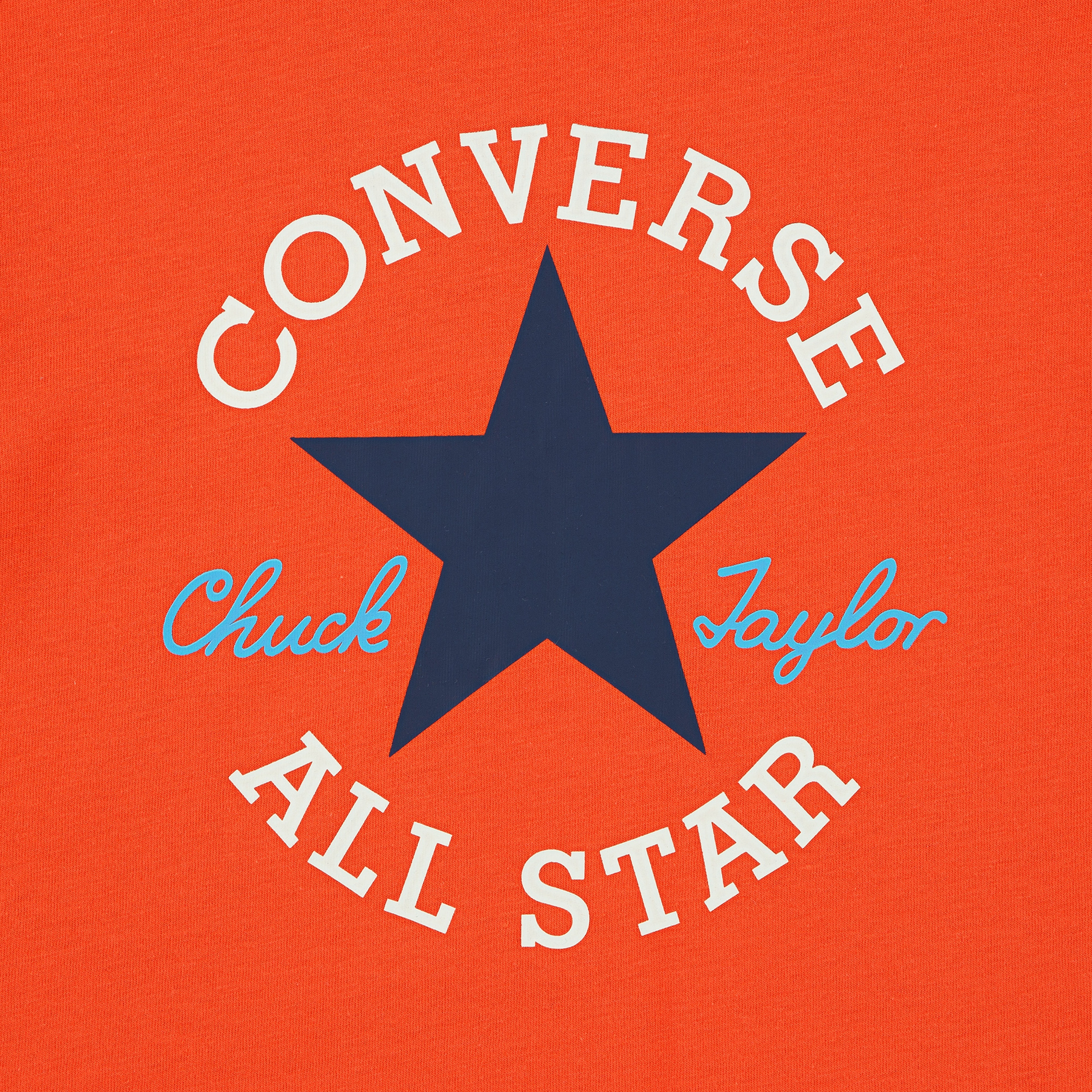Converse Chuck Taylor All Star Çocuk Turuncu T-Shirt