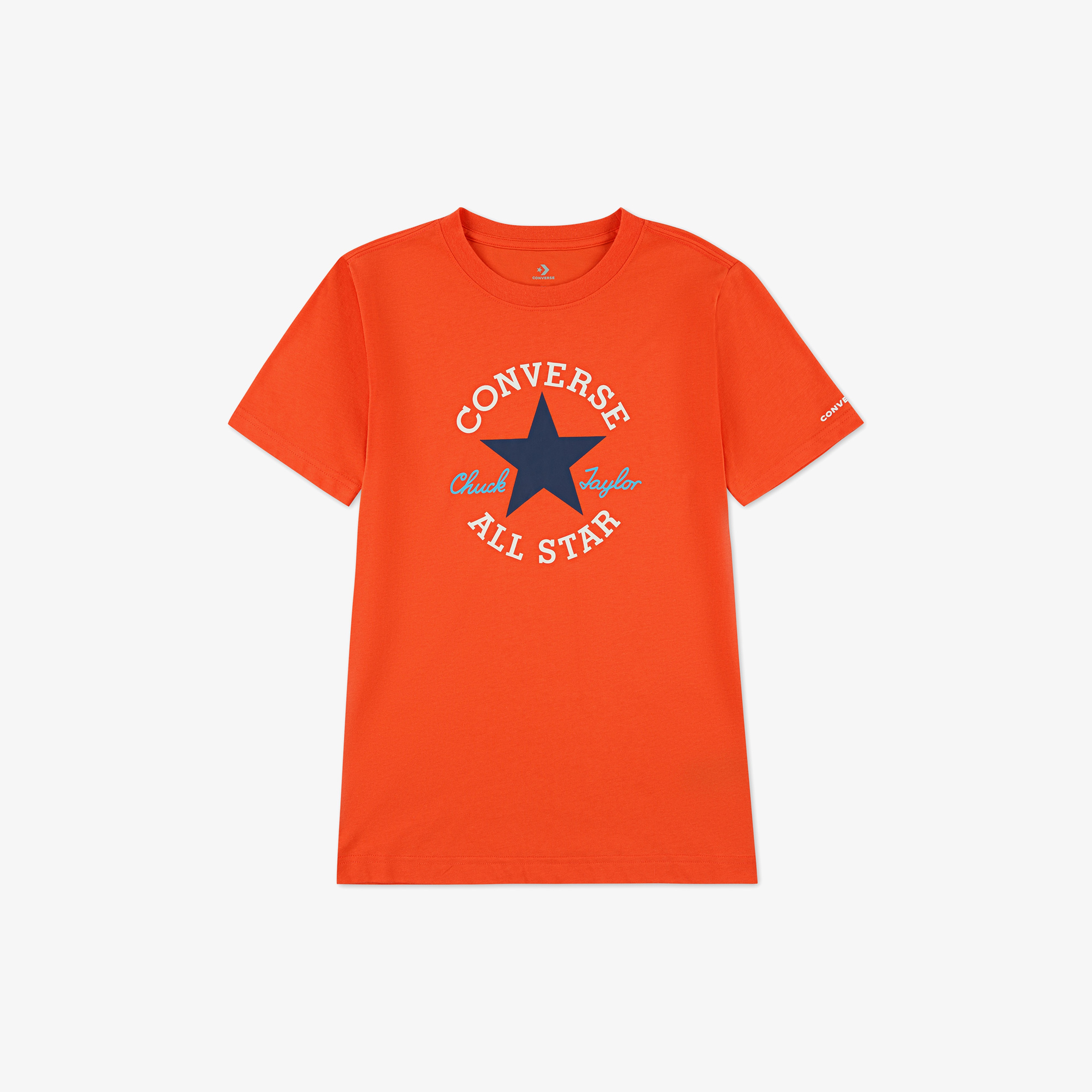 Converse Chuck Taylor All Star Çocuk Turuncu T-Shirt