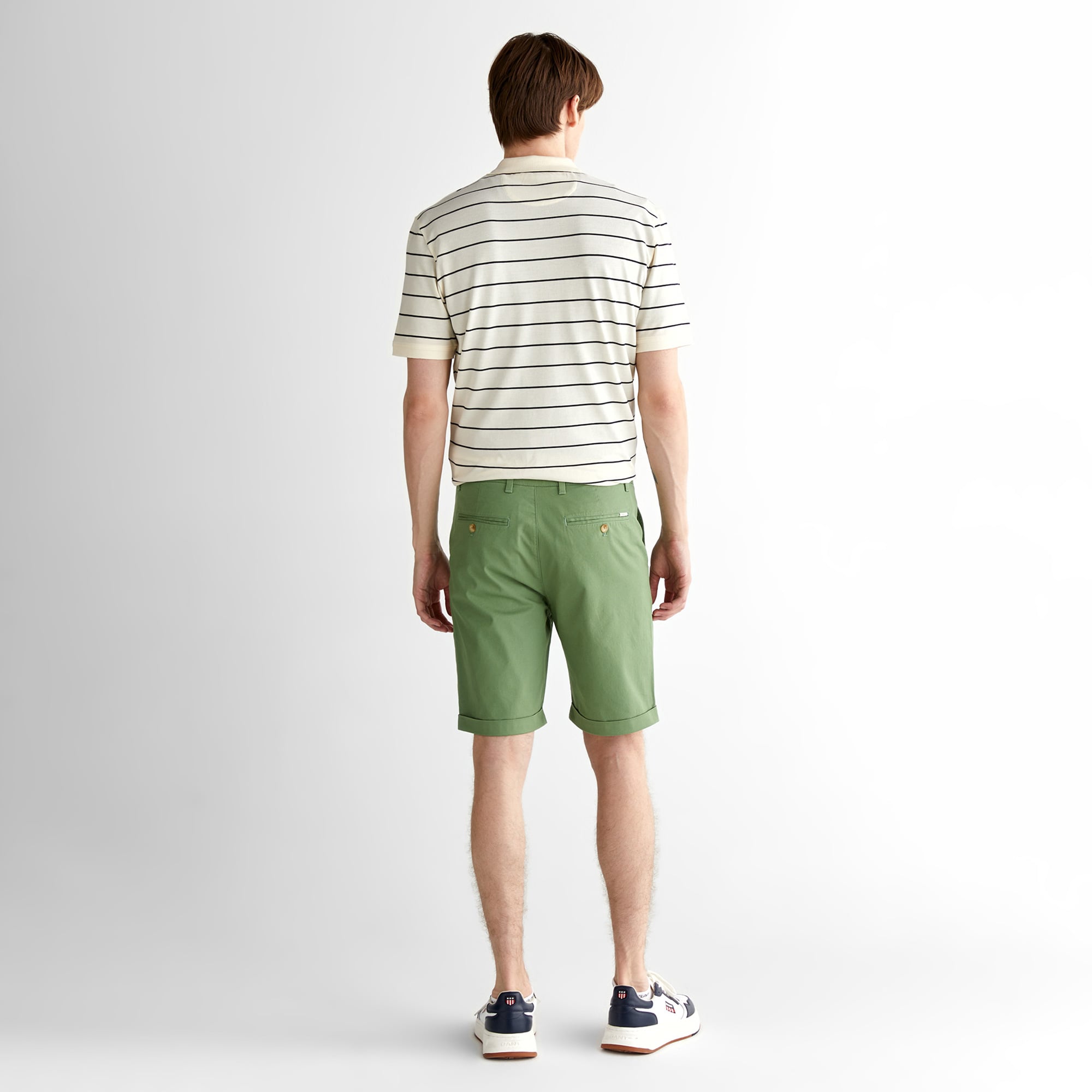 GANT Erkek Yeşil Slim Fit Şort