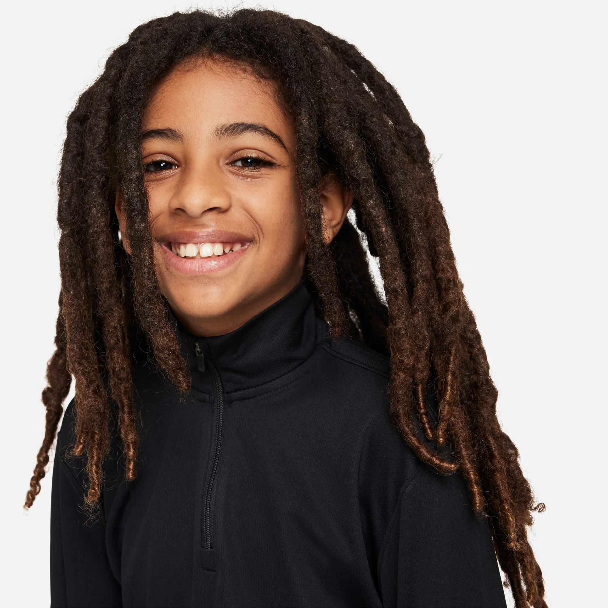 Nike Multi Dri-Fit Uv Çocuk Siyah Günlük Sweatshirt