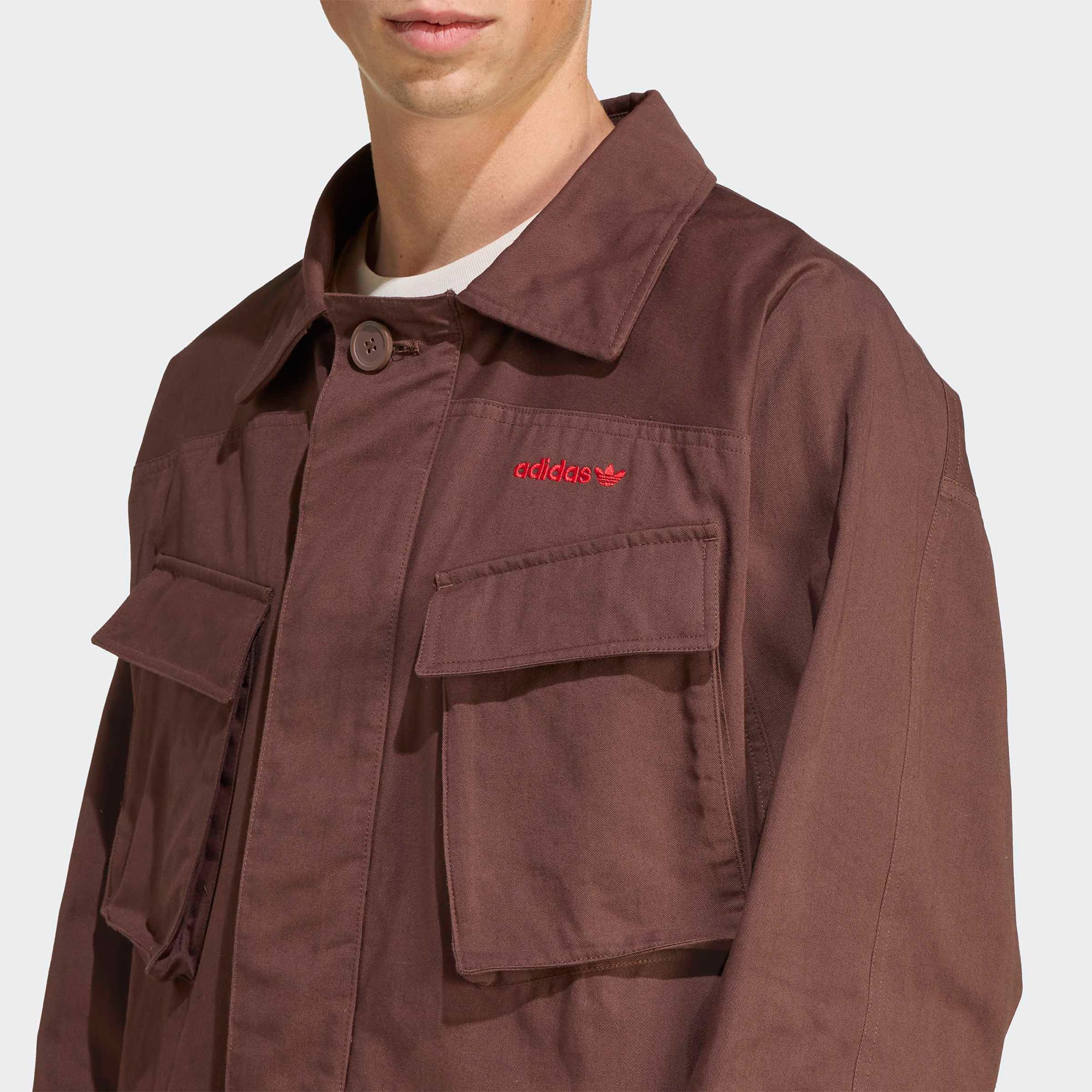 adidas Regular Fit Erkek Bordo Ceket