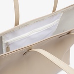 Lacoste Large L.12.12 Kadın Bej Omuz Çantası