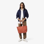 Lacoste Large L.12.12 Kadın Turuncu Omuz Çantası