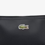 Lacoste Large L.12.12 Kadın Siyah Omuz Çantası