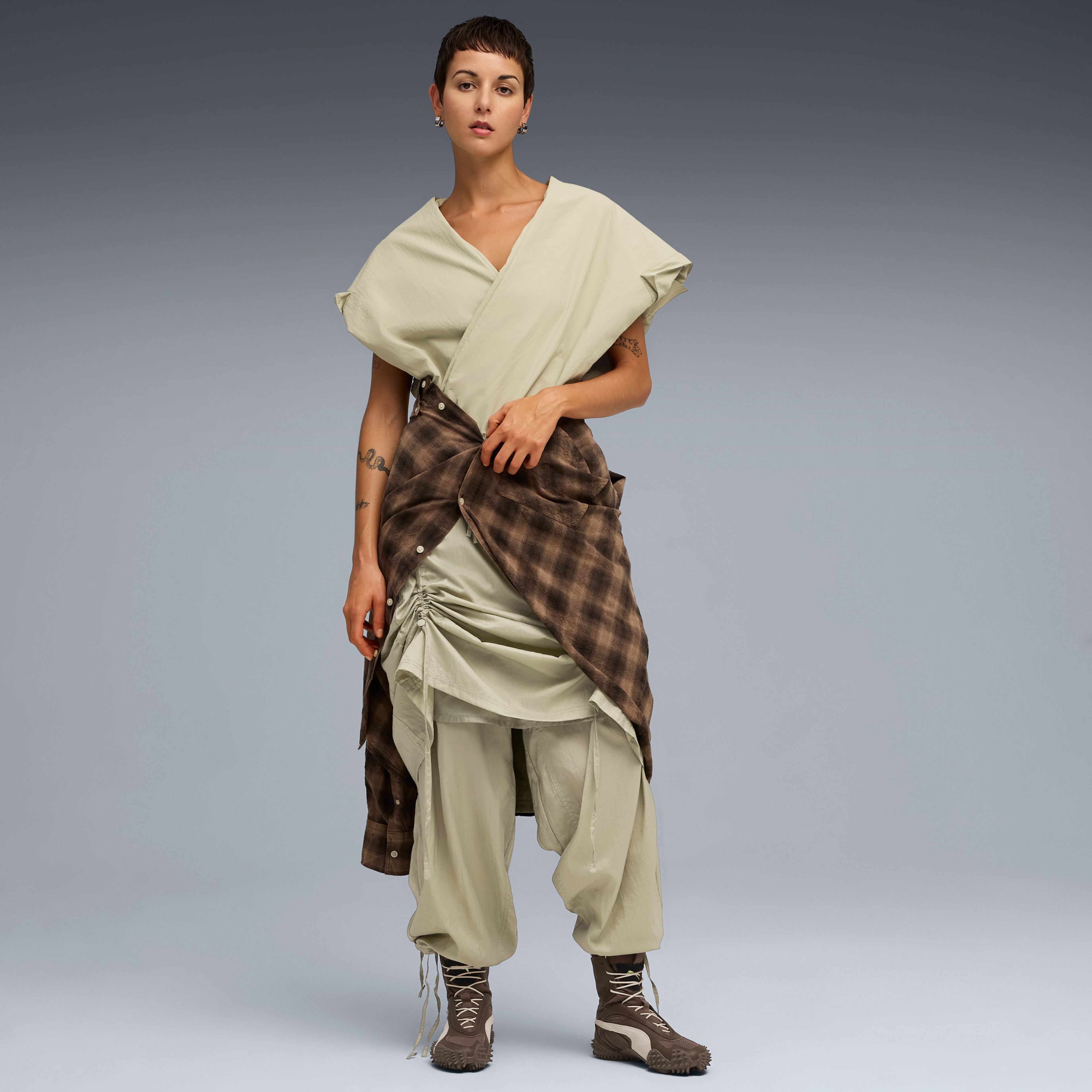 Puma Mostro Mid Kadın Kahverengi Bot