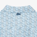 Lacoste Monogram Kadın Mavi Gömlek