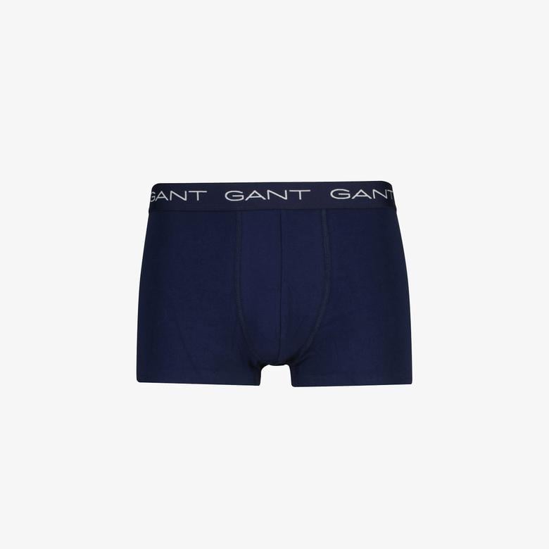 GANT Erkek Beyaz Slim Fit 3'lü Boxer