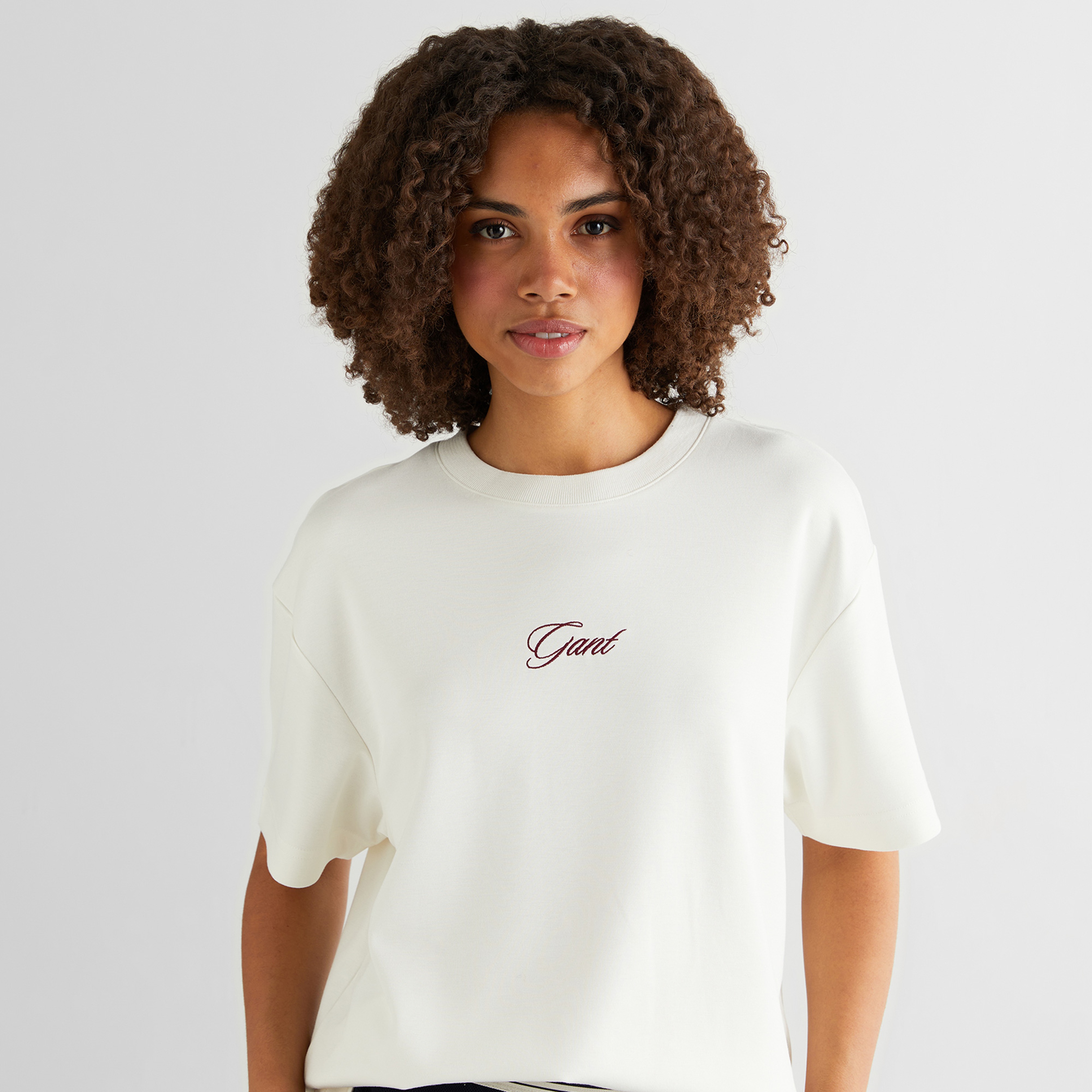 Gant logo c-neck t-shirt
