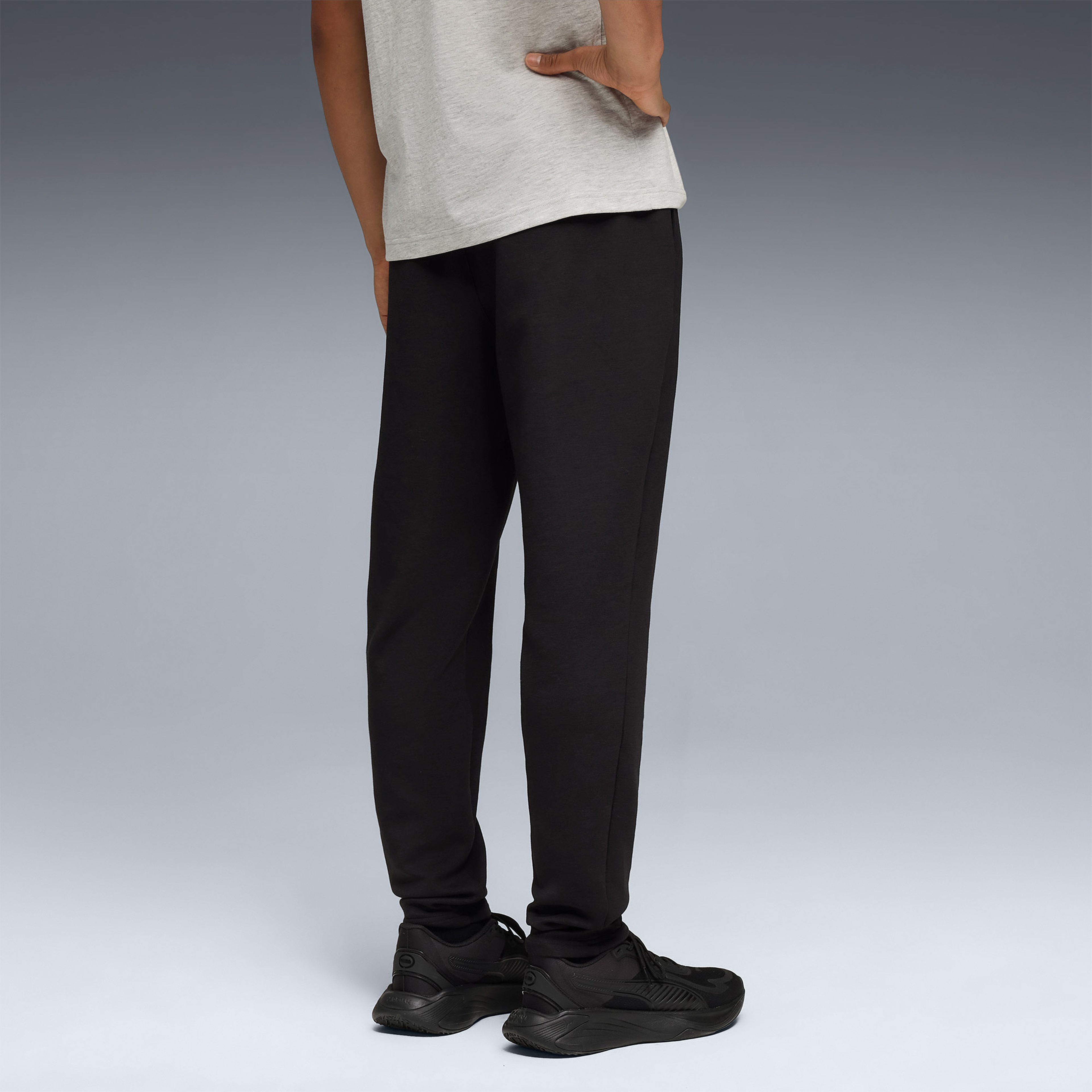 Puma Cloudspun Erkek Siyah Antrenman Eşofman Altı