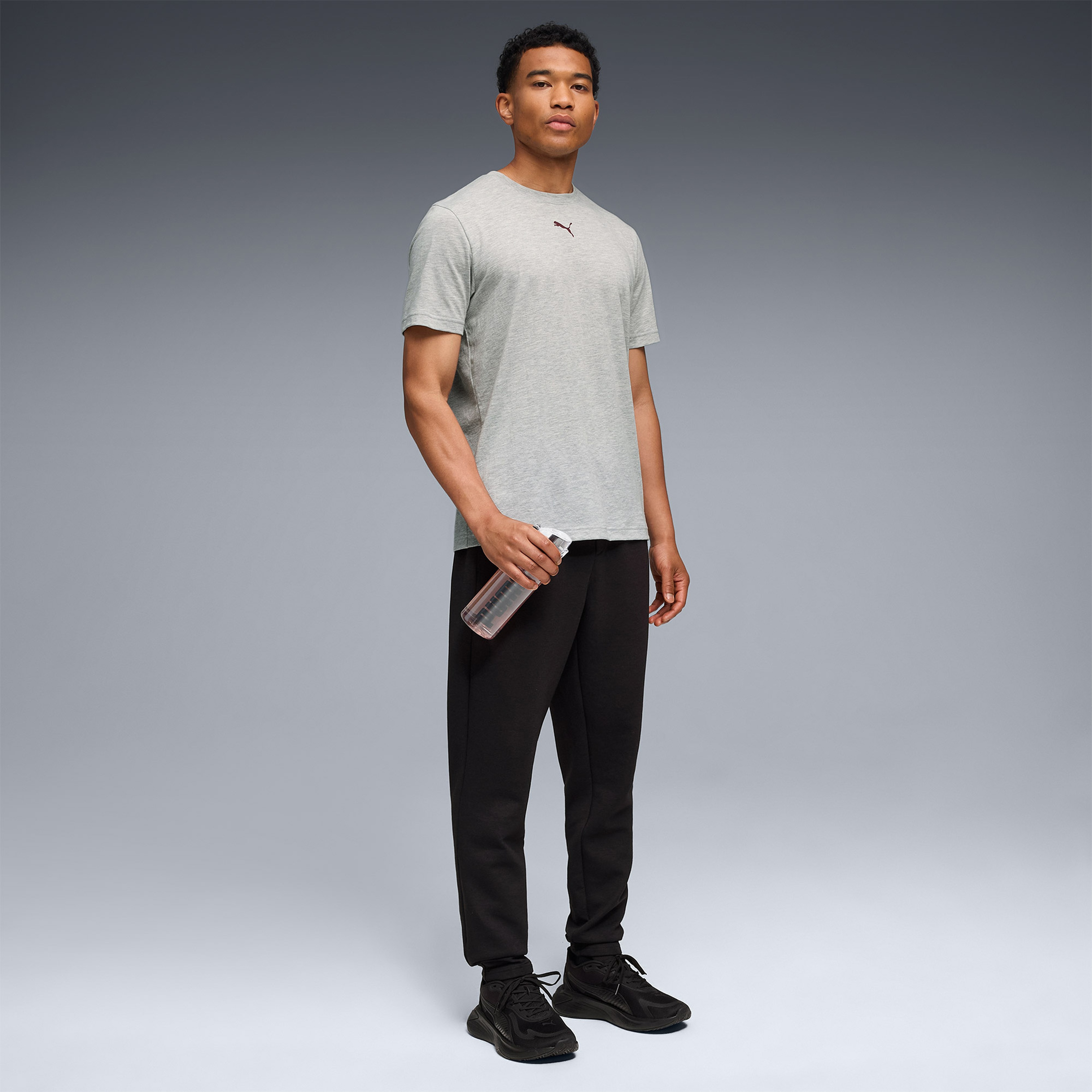 Puma Cloudspun Erkek Siyah Antrenman Eşofman Altı