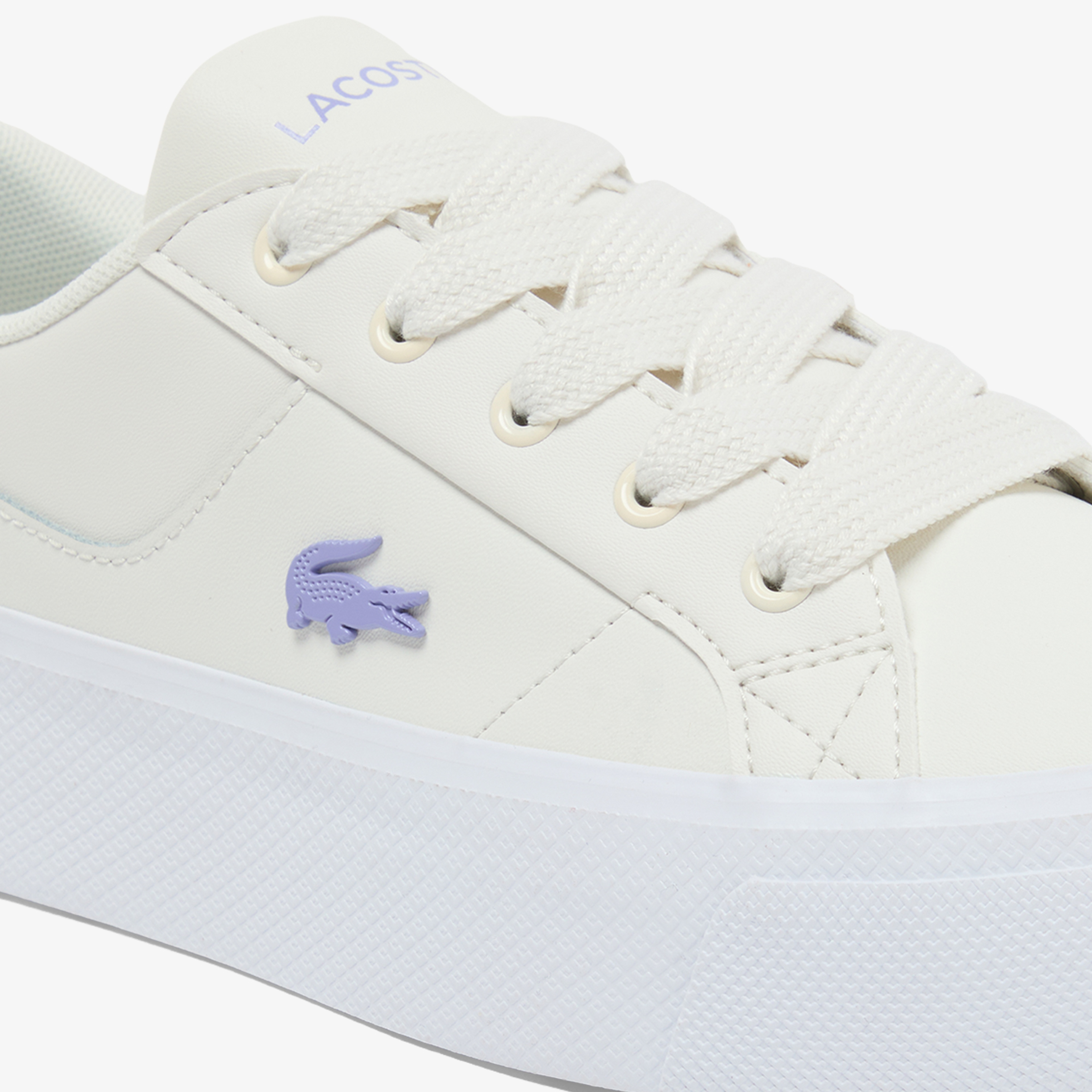 Lacoste Ziane Platform Kadın Krem Spor Ayakkabı