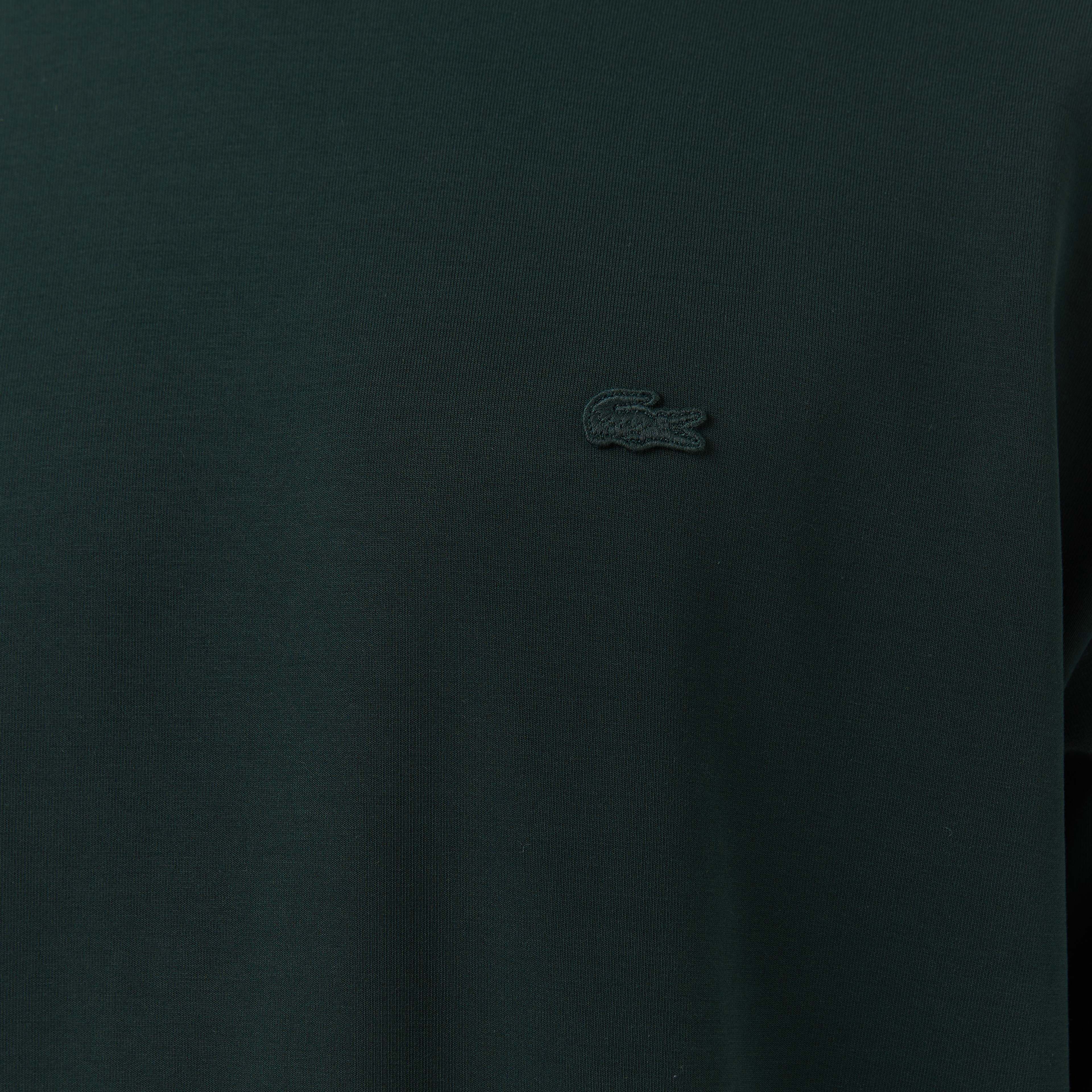Lacoste Erkek Relaxed Fit Bisiklet Yaka Koyu Yeşil Sweatshirt