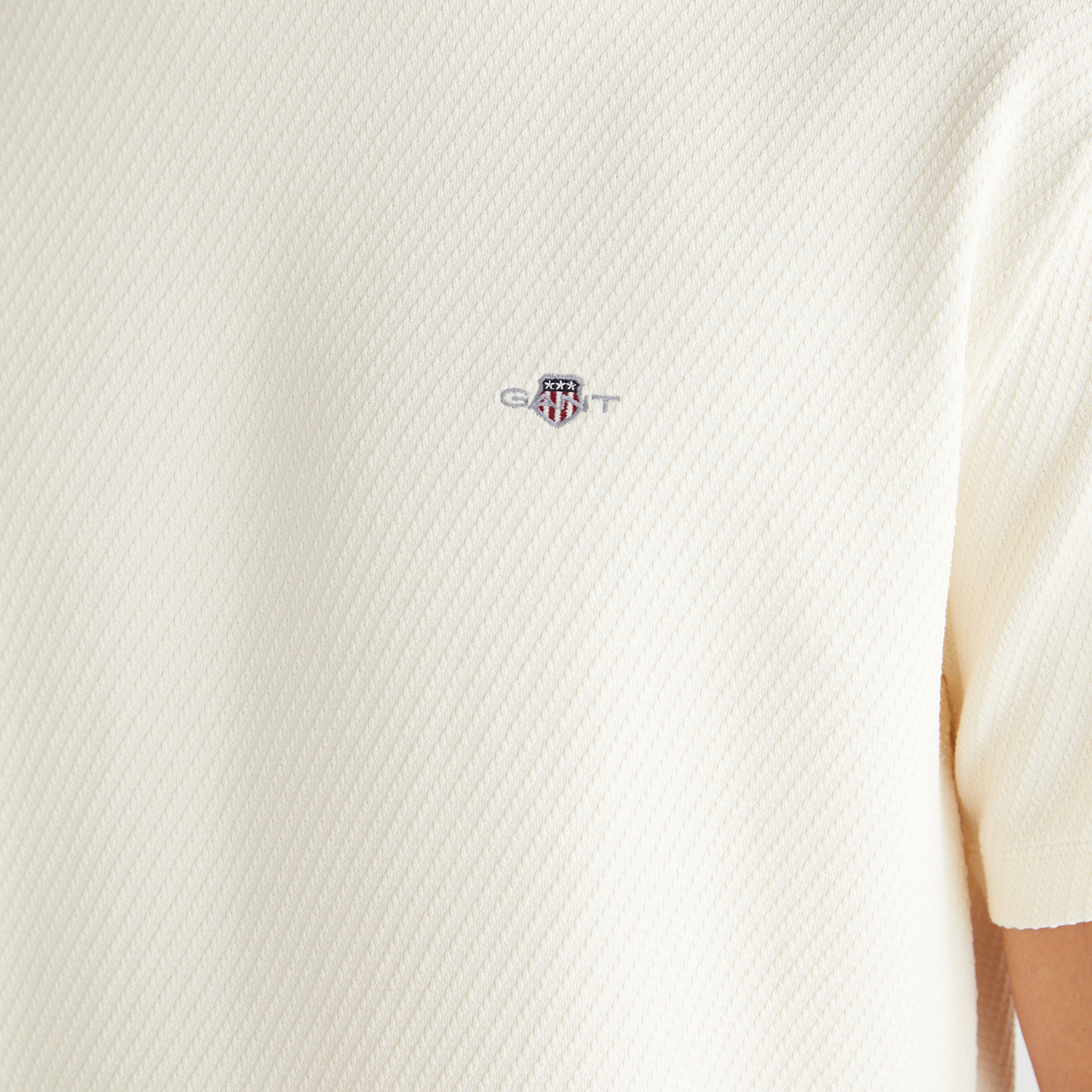 Jacquard c-neck t-shirt