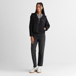 GANT Kadın Siyah Regular Fit Kapüşonlu Sweatshirt