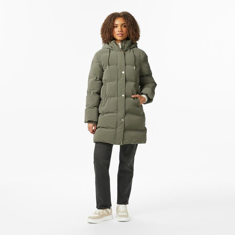 Nautica Kadın Yeşil Regular Fit Mont