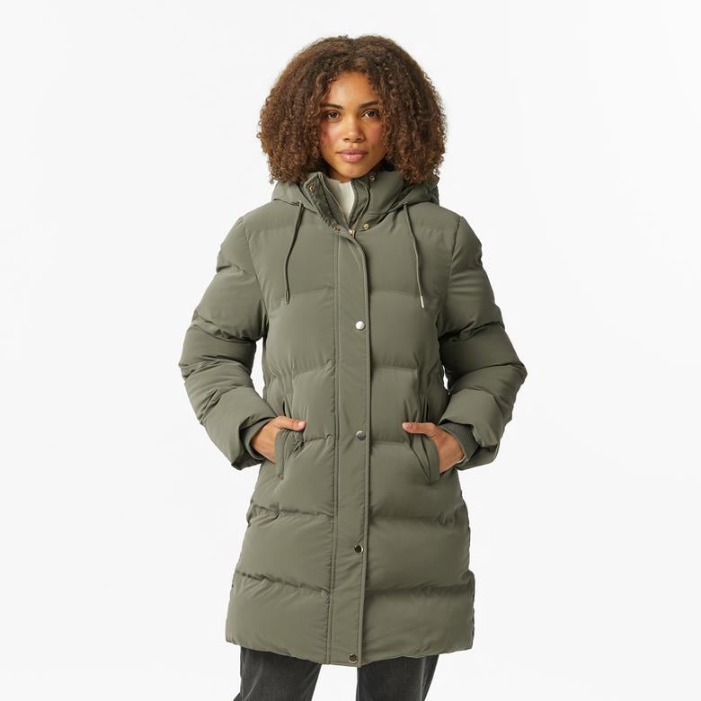 Nautica Kadın Yeşil Regular Fit Mont