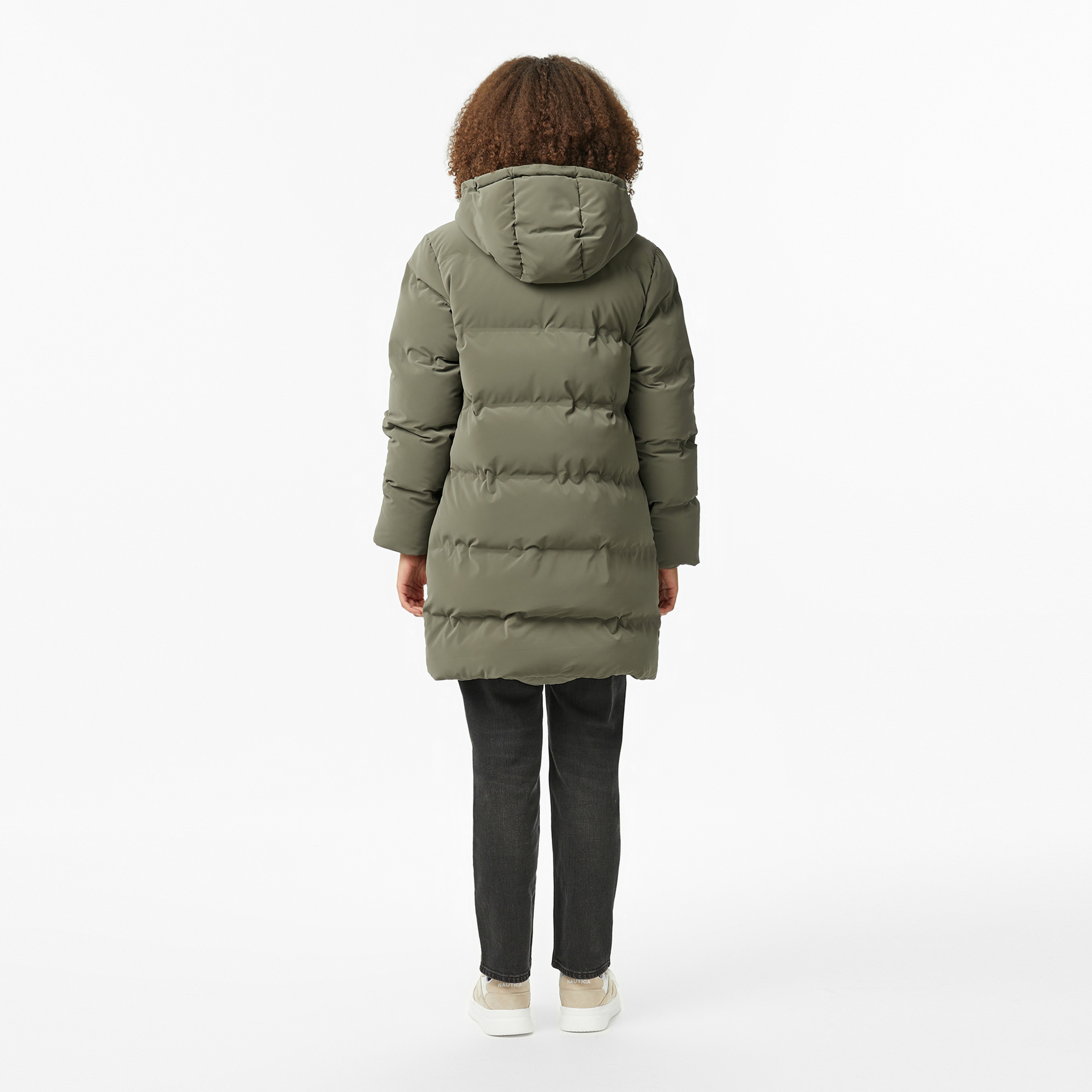 Nautica Kadın Yeşil Regular Fit Mont