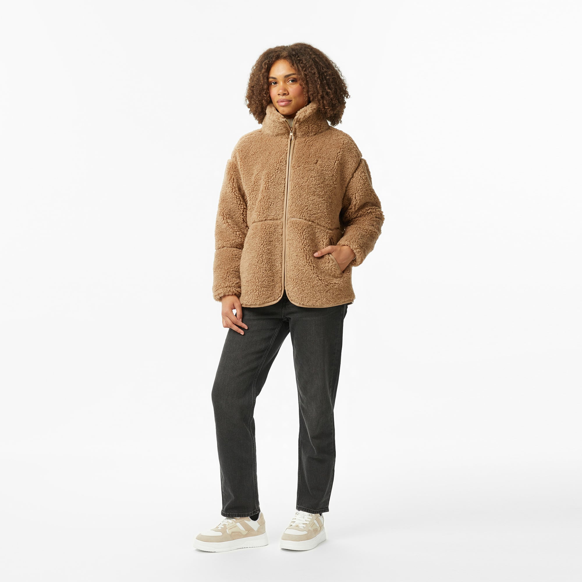 Nautica Kadın Bej Regular Fit Mont