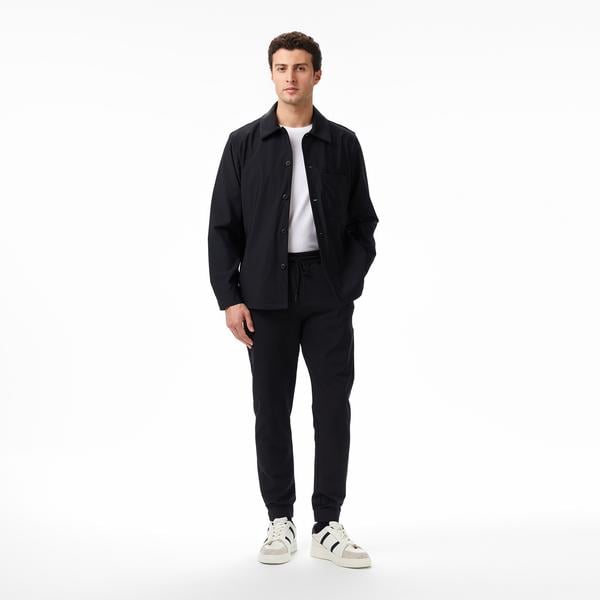 Nautica Erkek Siyah Classic Fit Eşofman Altı