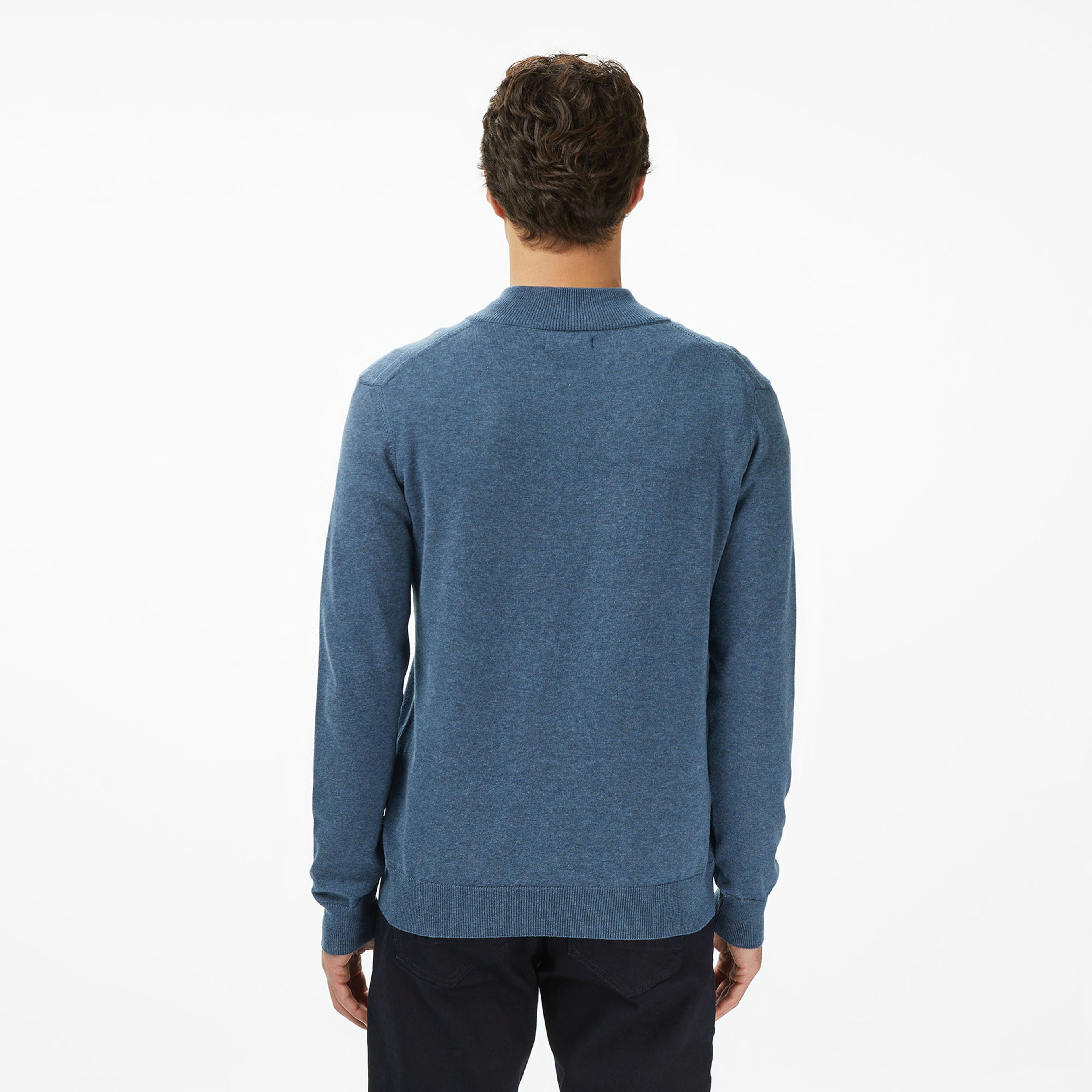 Nautica Erkek Mavi Classic Fit Kazak