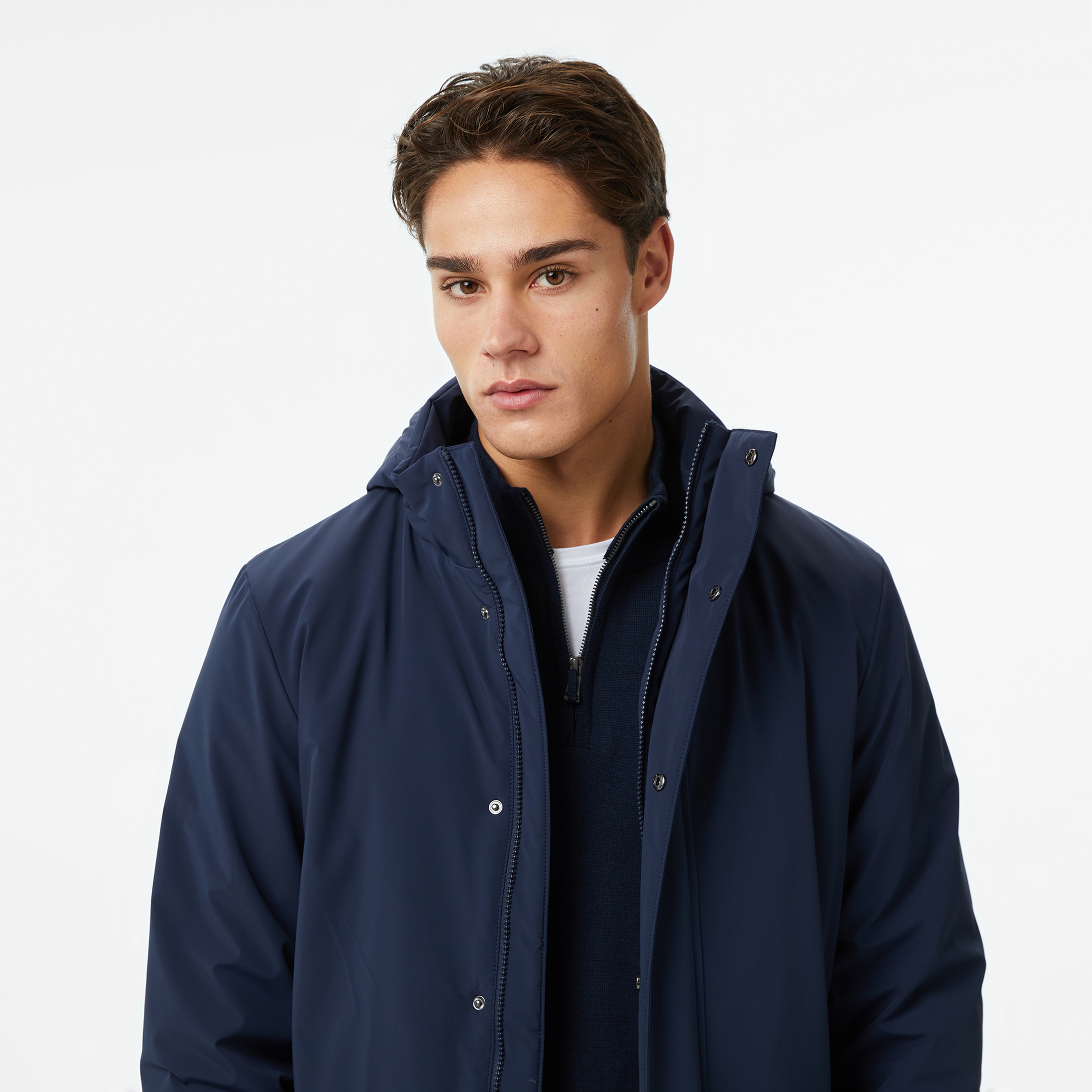 Nautica Erkek Lacivert Regular Fit Mont