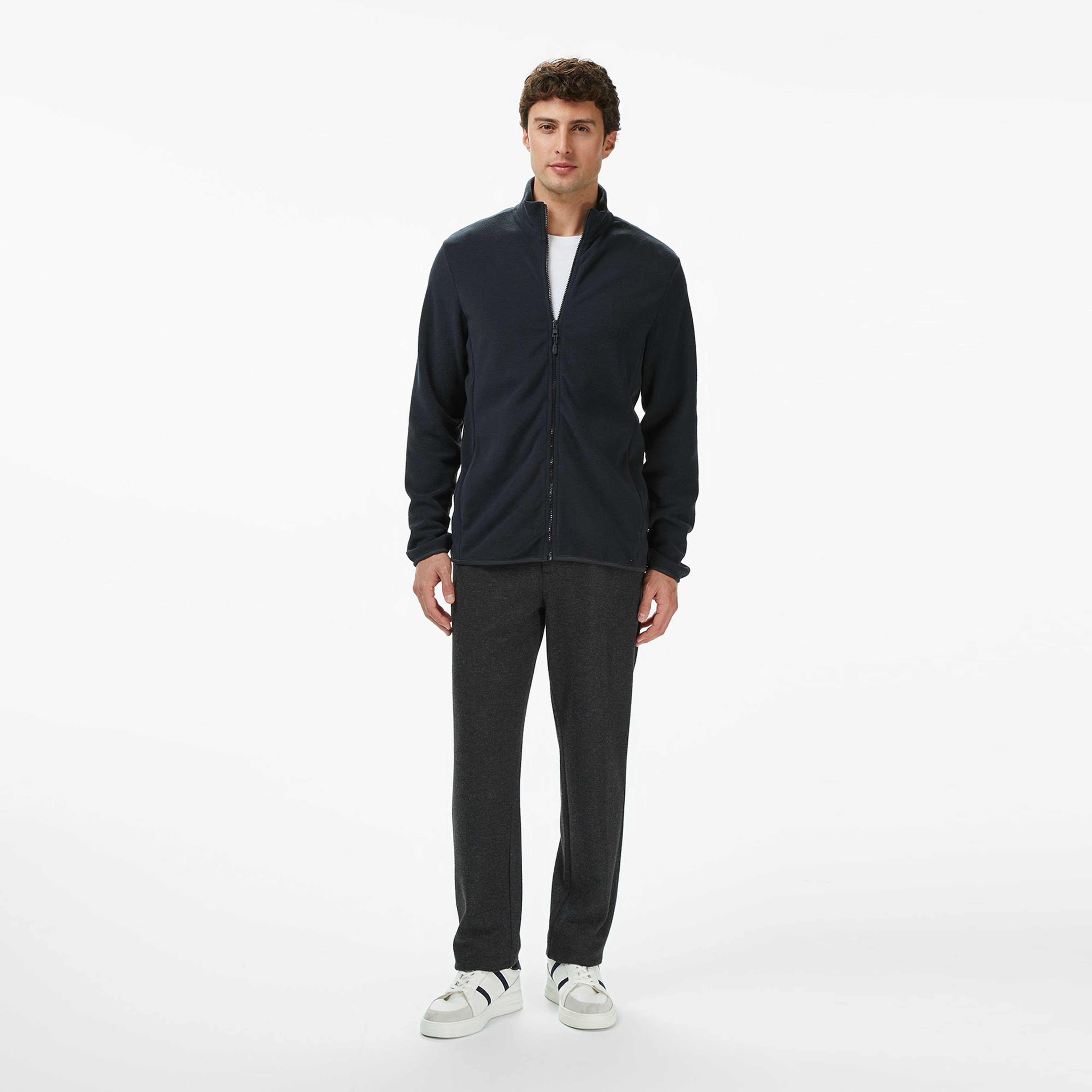 Nautica Erkek Siyah Regular Fit Sweatshirt