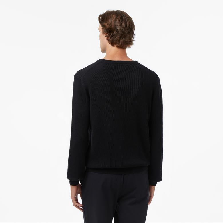 Nautica Erkek Siyah Classic Fit Kazak