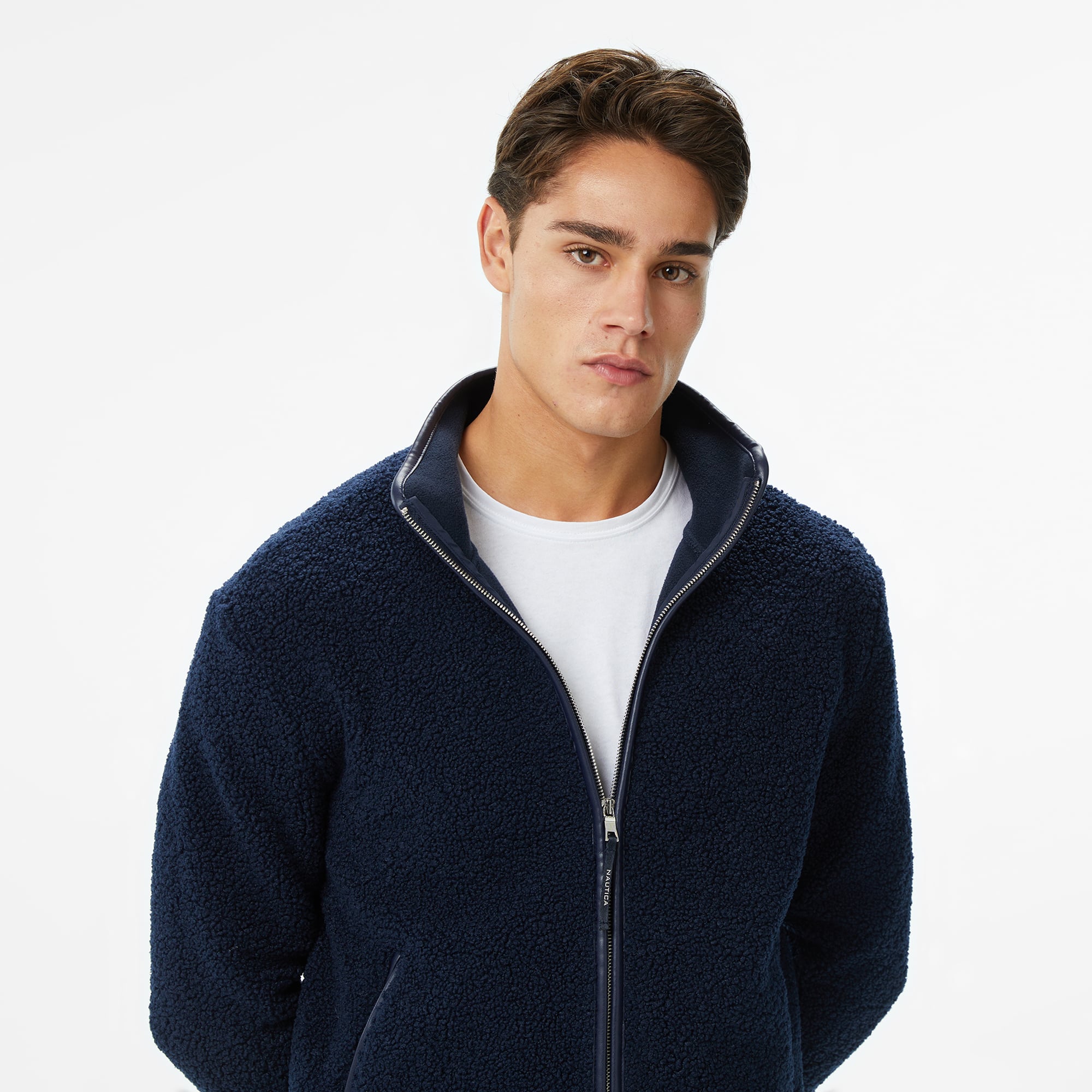 Nautica Kadın Lacivert Oversize Sweatshirt