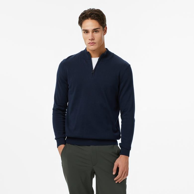 Nautica Erkek Lacivert Classic Fit Kazak