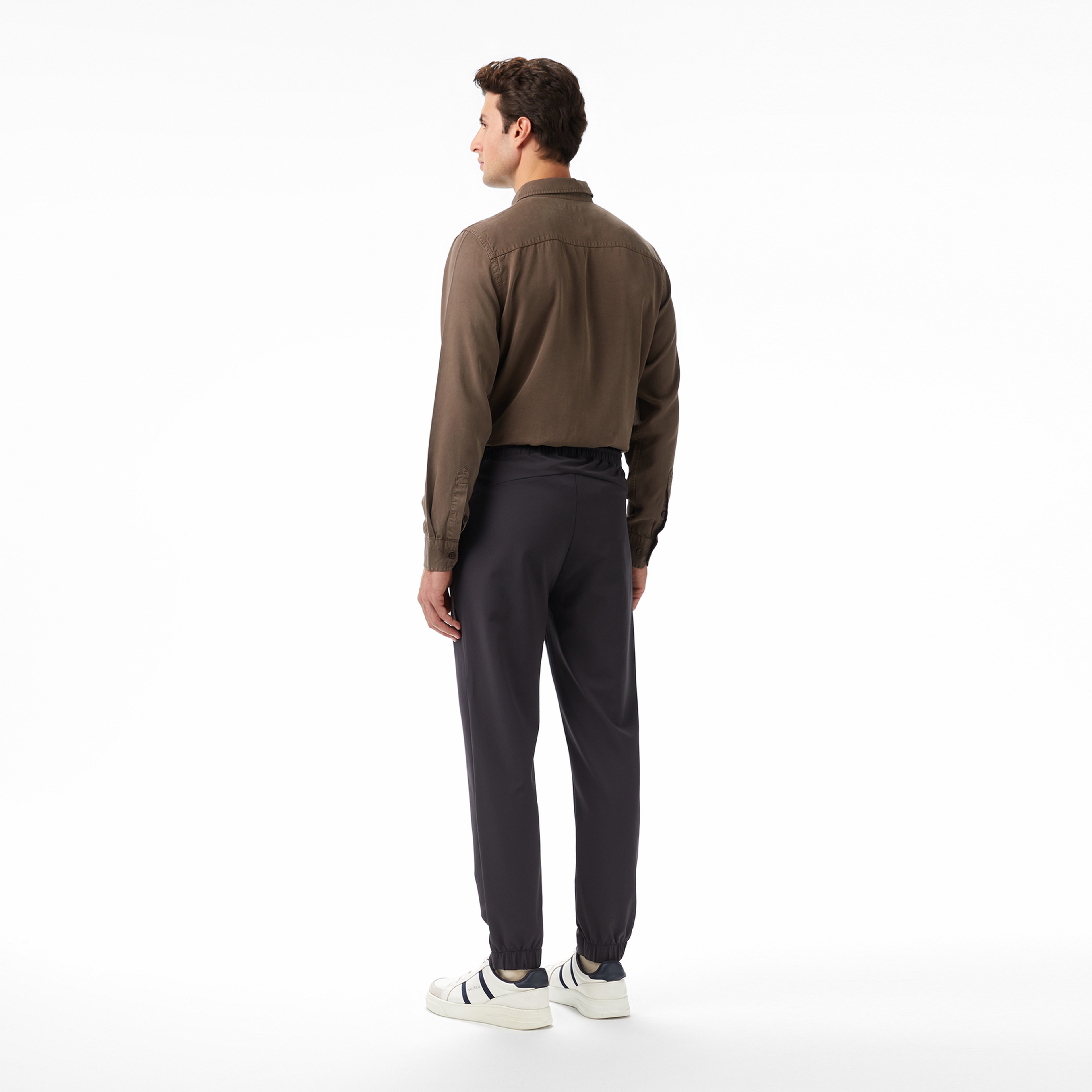 Nautica Erkek Gri Classic Fit Eşofman Altı