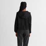 GANT Kadın Siyah Regular Fit Kapüşonlu Sweatshirt