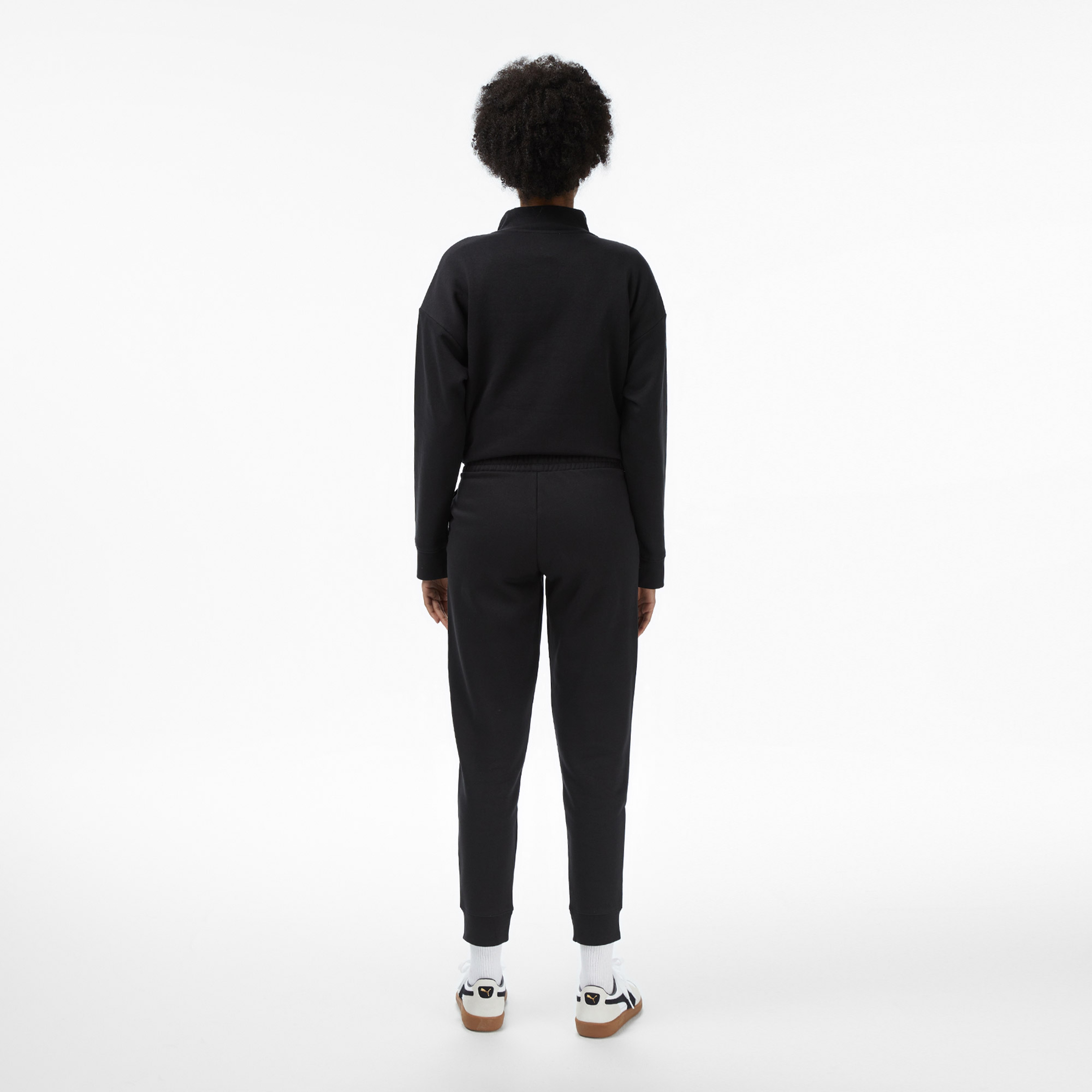 Puma Ess Scrıpt Sweat Kadın Siyah Pantolon