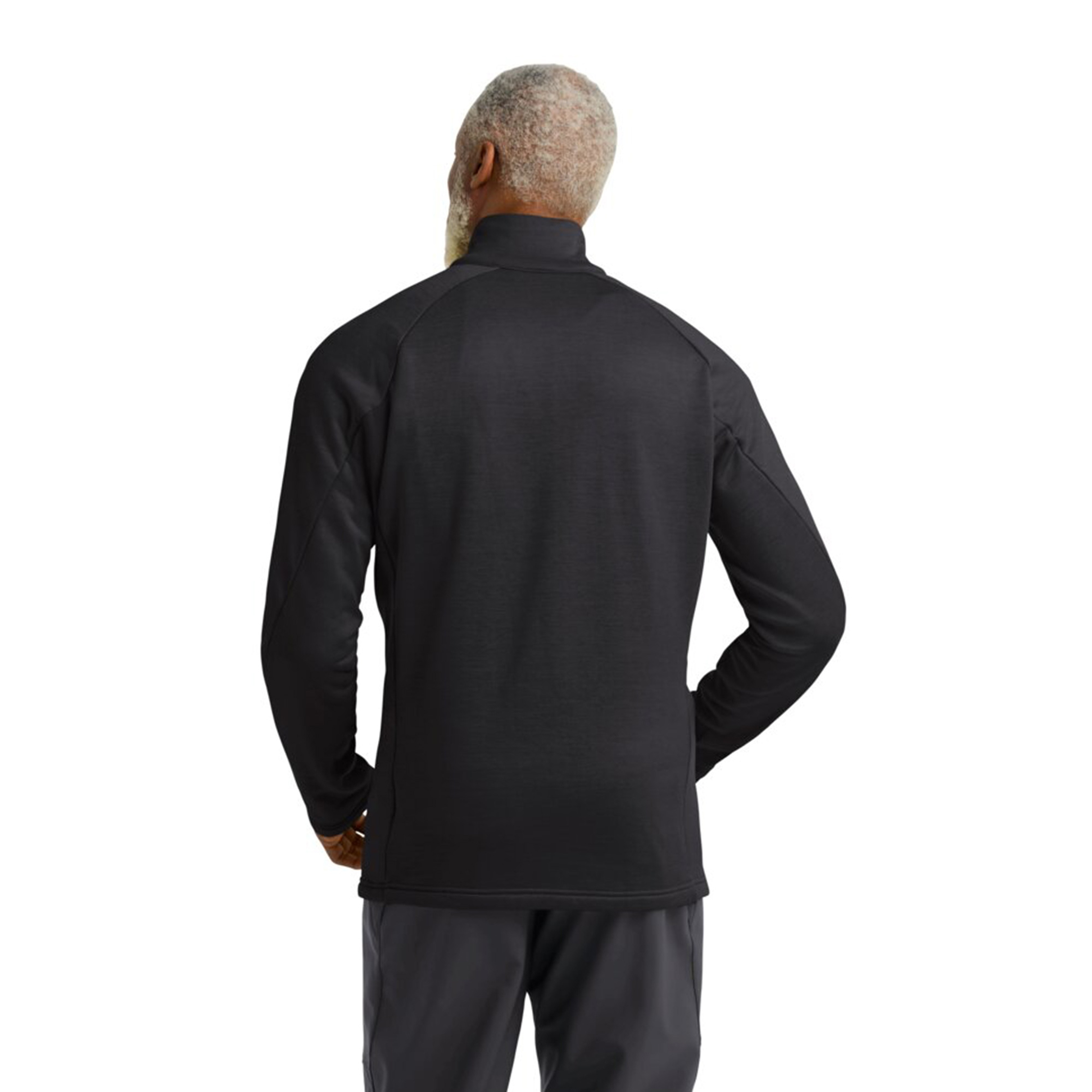 Jack Wolfskin Peak District Full Zipped Erkek Siyah Ceket