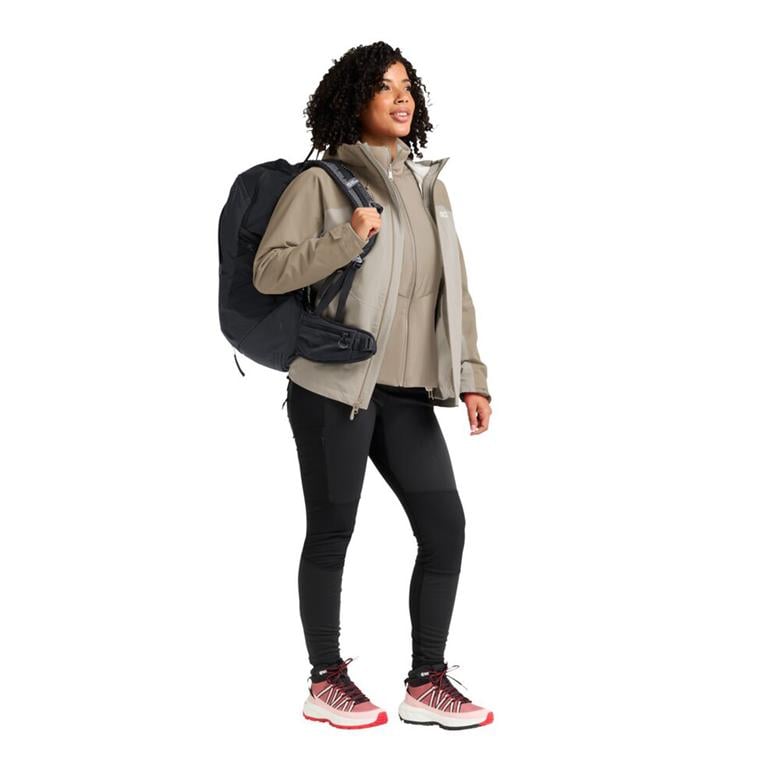 Jack Wolfskin Wild Places 3in4 Kadın Krem Ceket