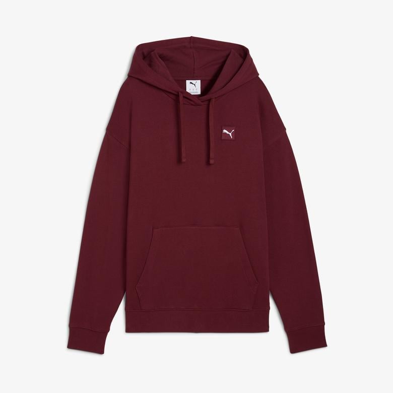 Puma Ess Elevated Comfort  Kadın Kırmızı Sweatshirt