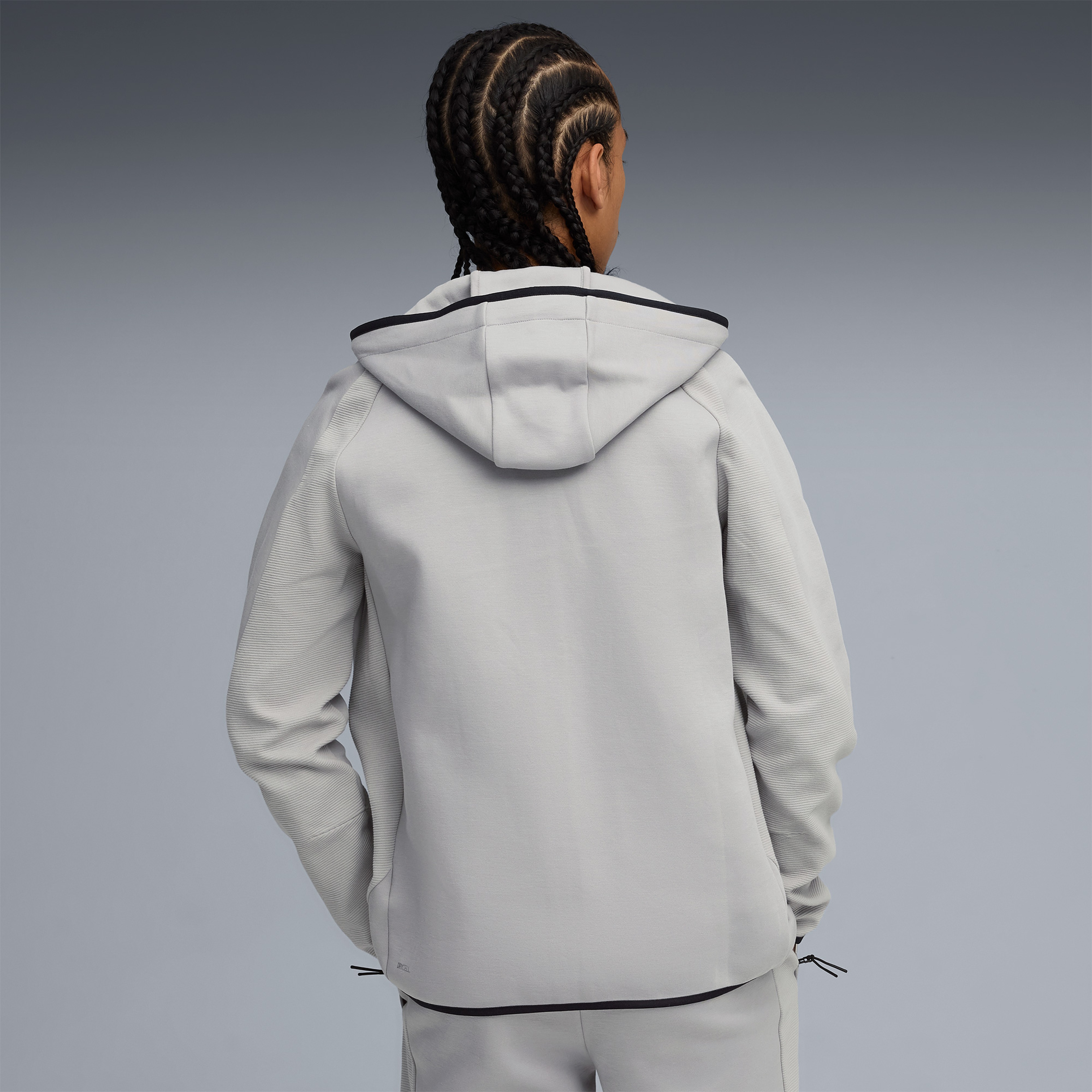 Puma Evostrıpe Fz  Dk Erkek Gri Ceket