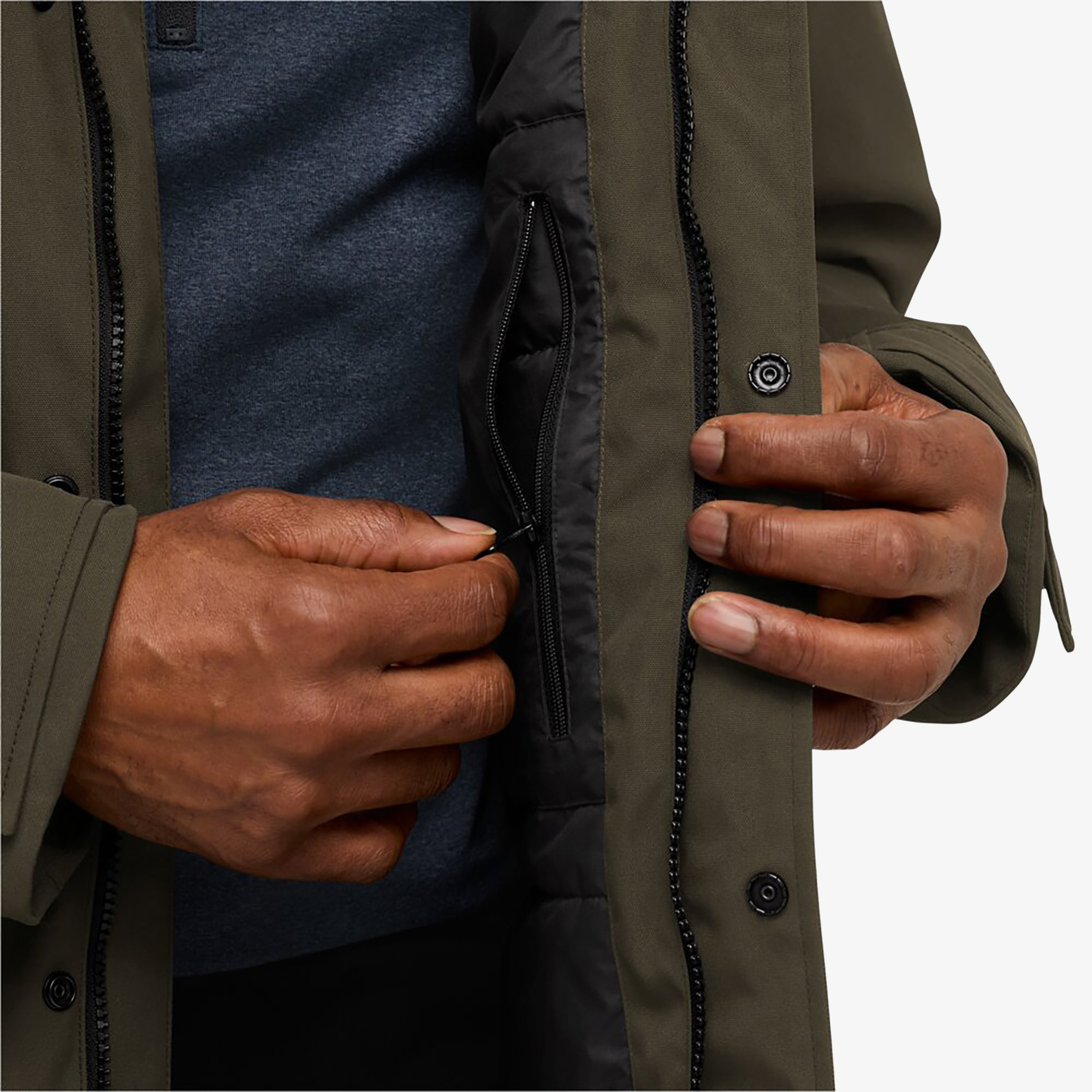 Jack Wolfskin Canyon Shield Erkek Haki Ceket