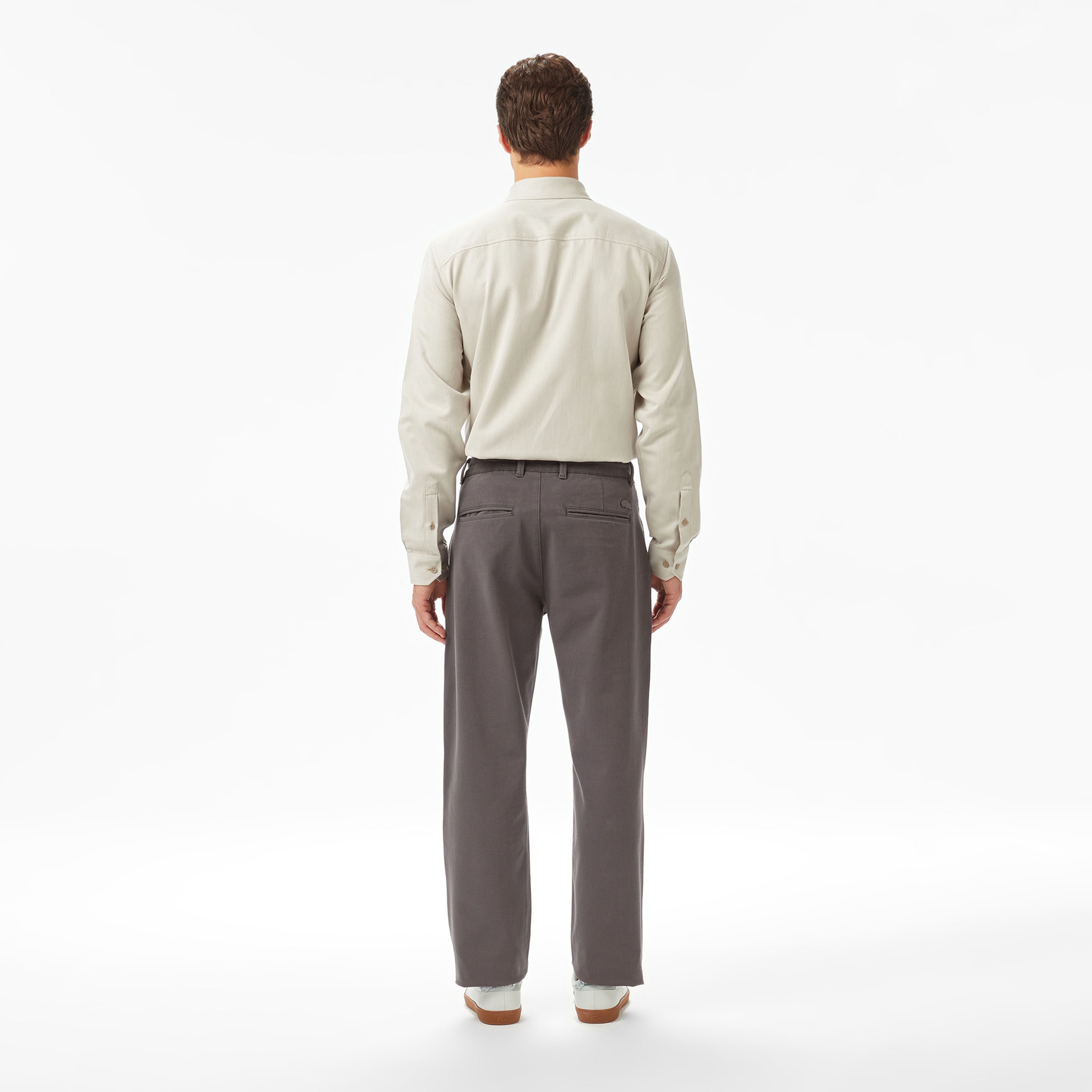 Erkek Regular Fit Koyu Gri Pantolon