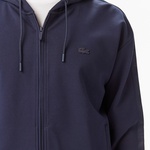 Erkek Relaxed Fit Kapüşonlu Lacivert Sweatshirt
