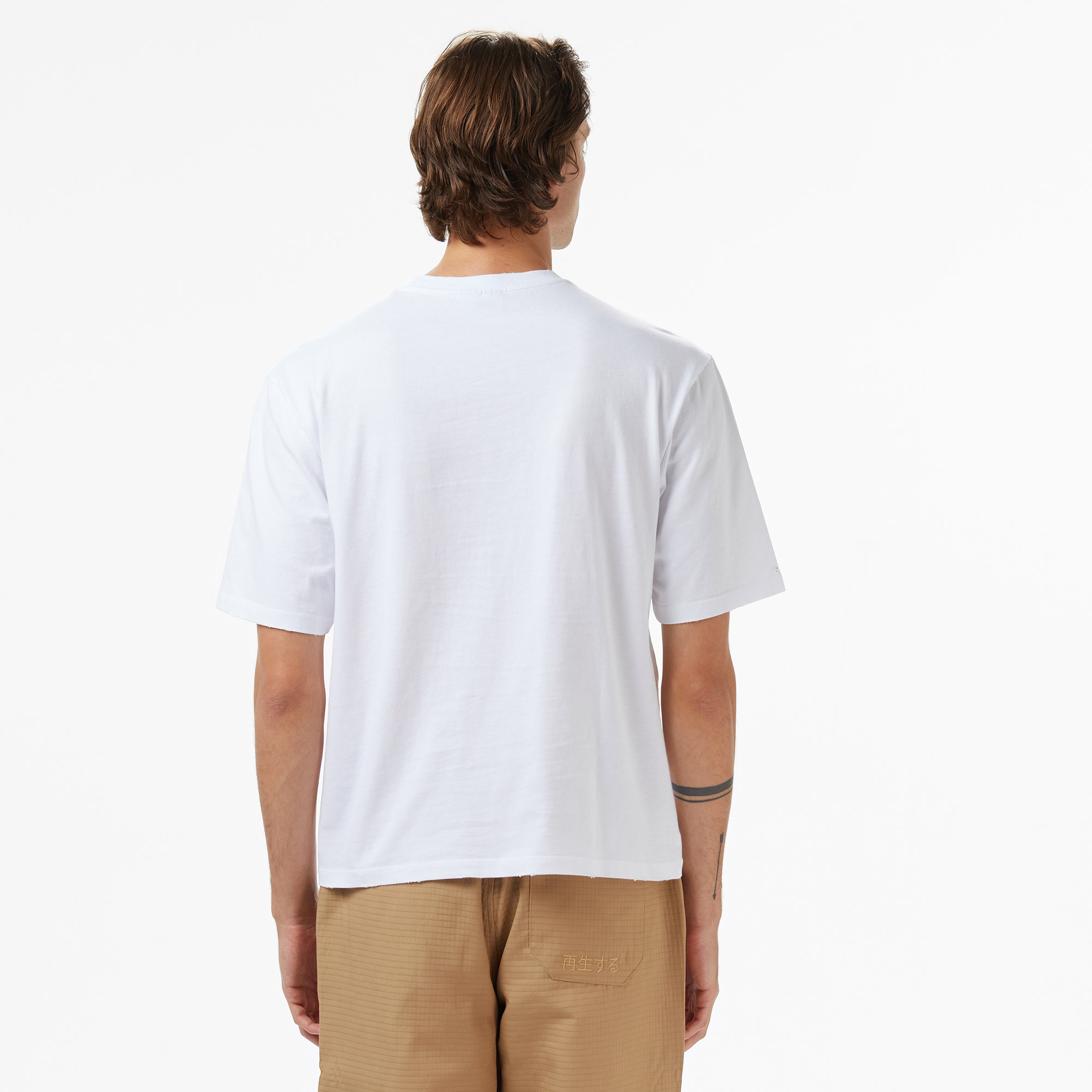 UNITED4 Erkek Beyaz T-Shirt