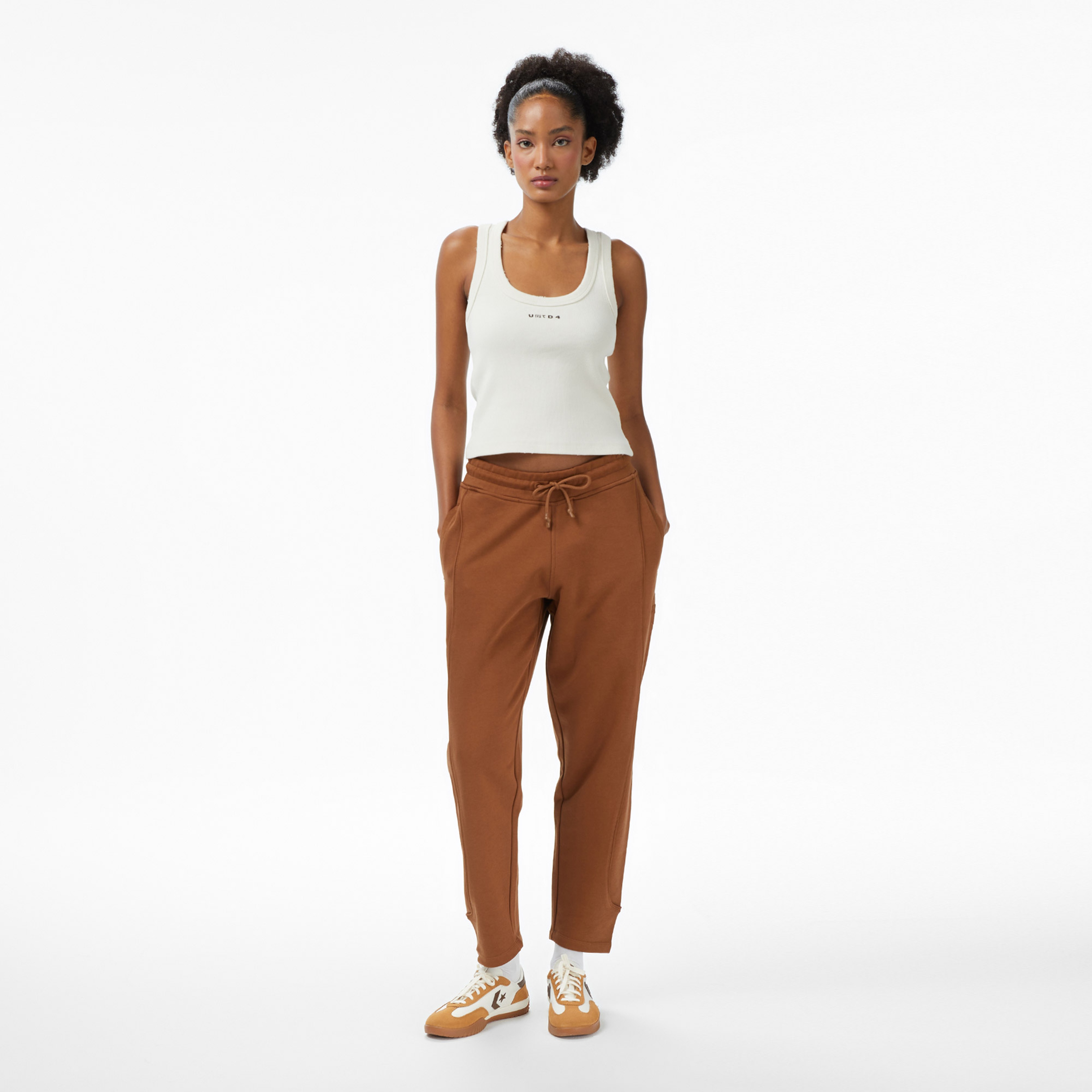 UNITED4 Kadın Beyaz Atlet