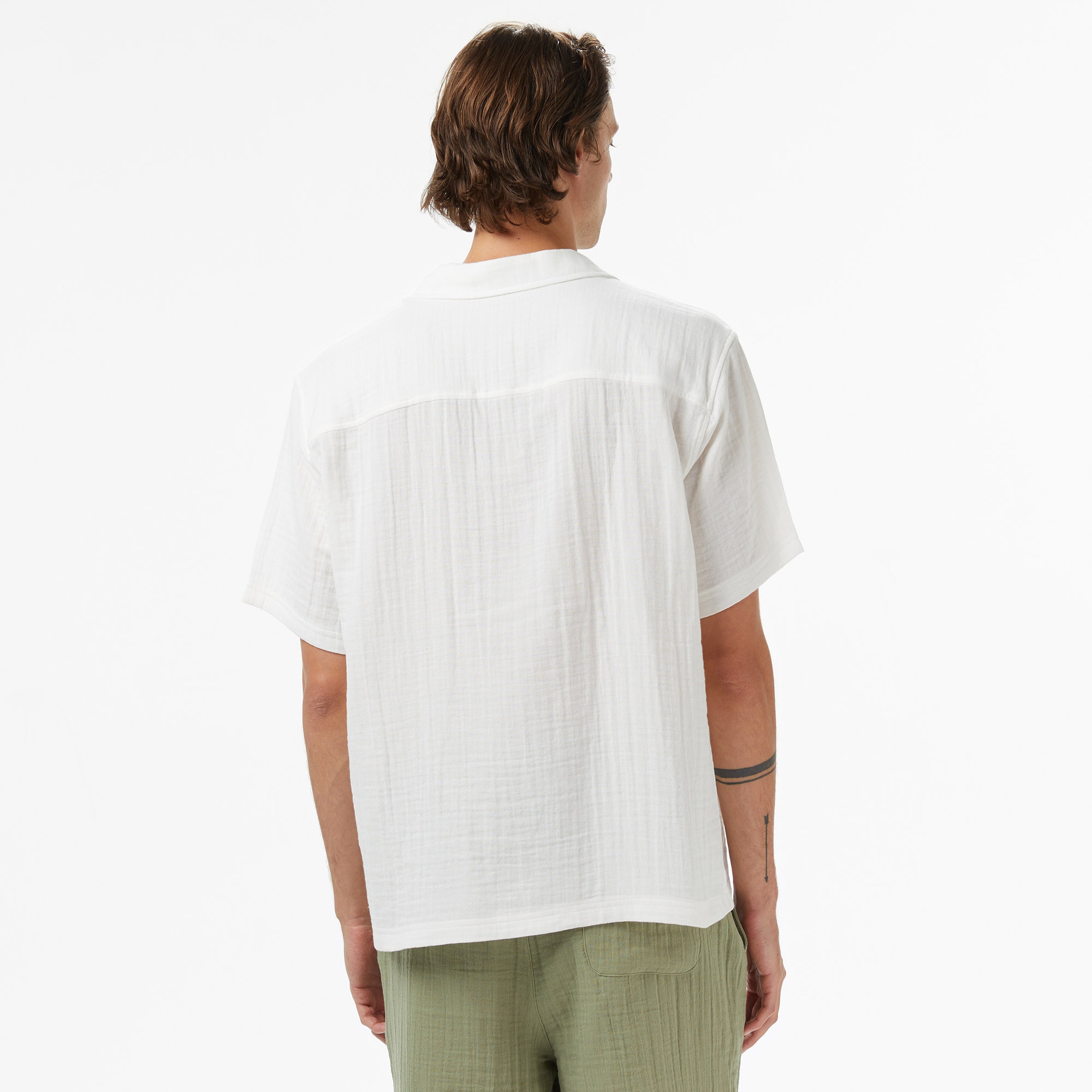 UNITED4 Erkek Beyaz Gömlek