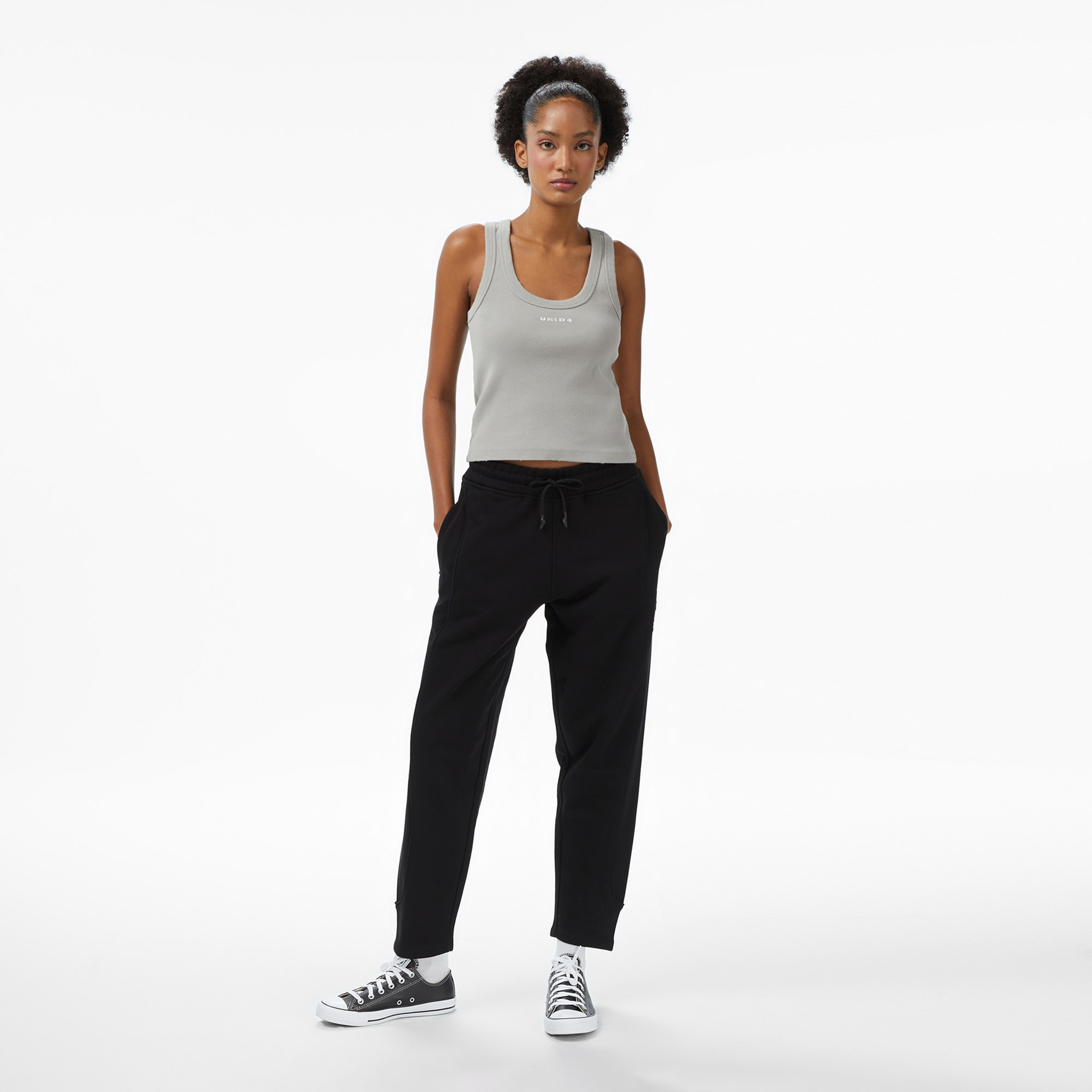 UNITED4 Kadın Gri Atlet